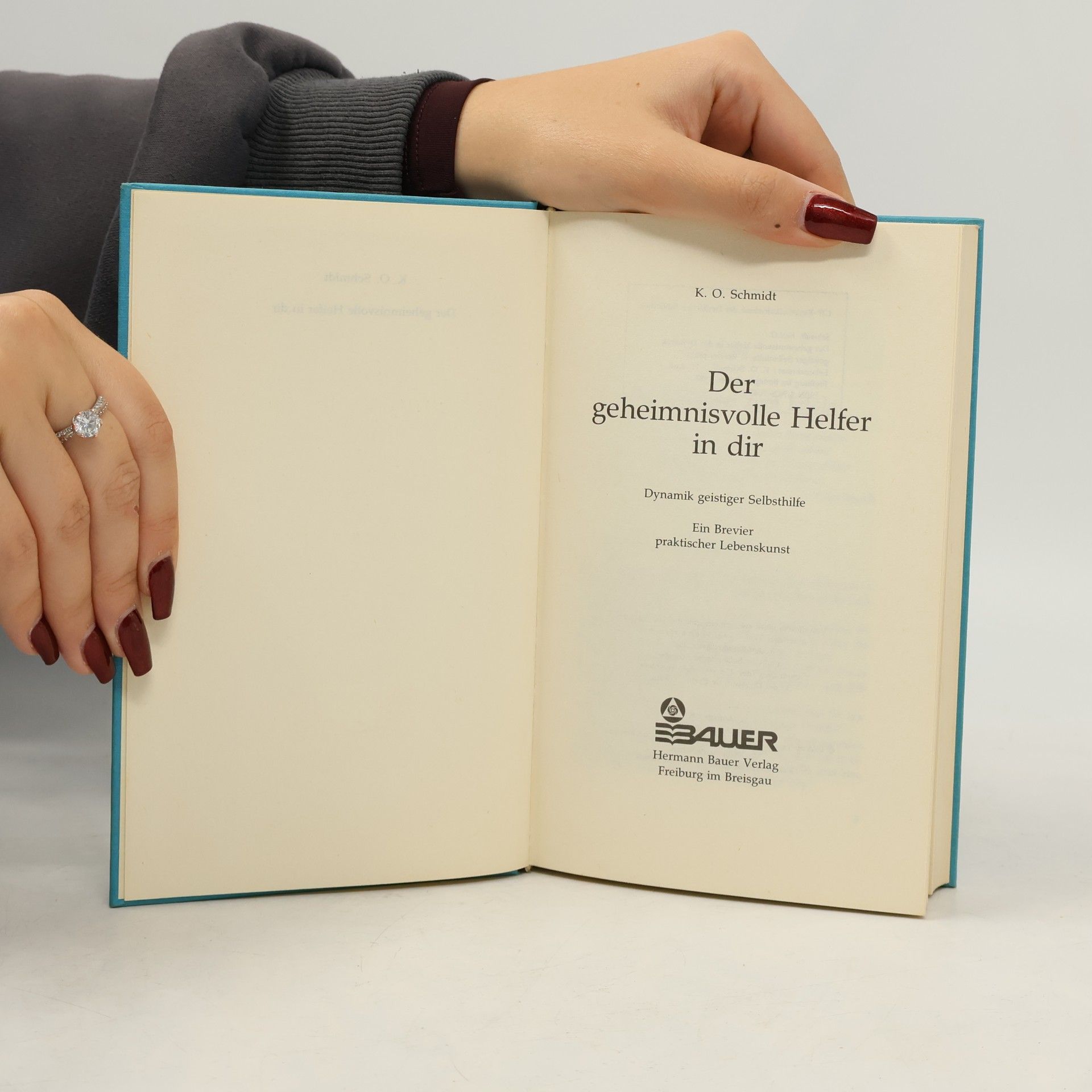 Karl O. Schmidt Der geheimnisvolle Helfer in dir