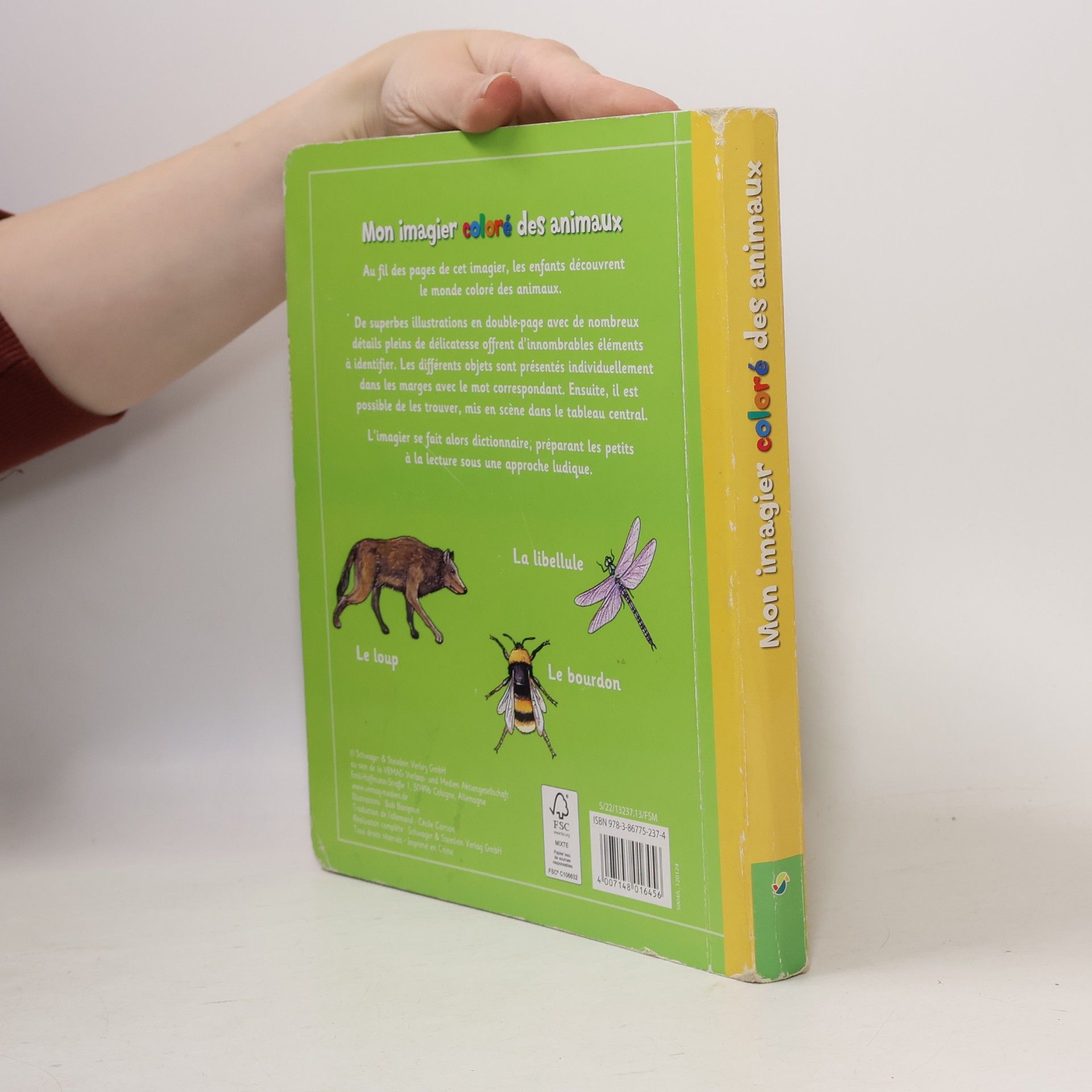 kolektiv Mon imagier coloré des animaux