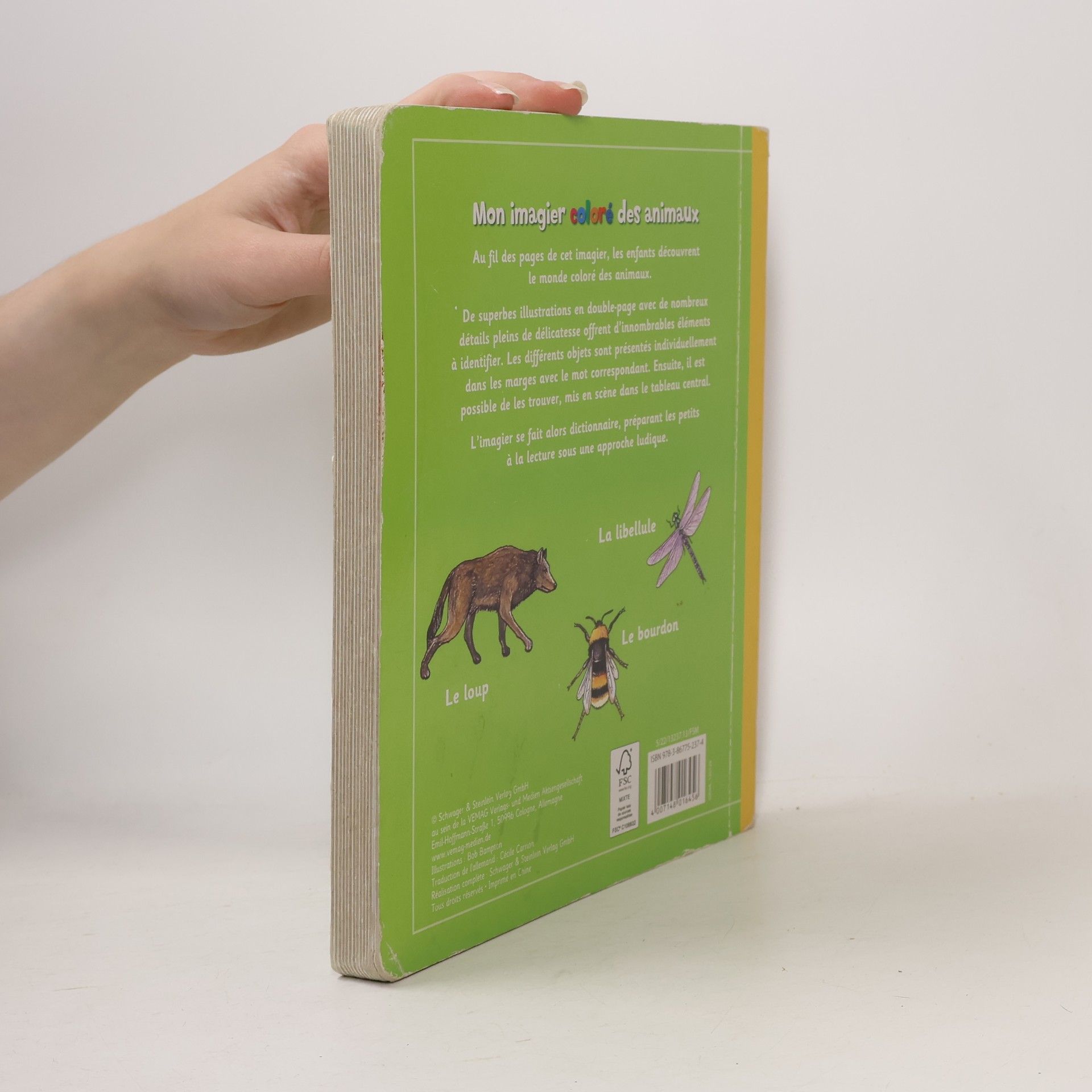 kolektiv Mon imagier coloré des animaux