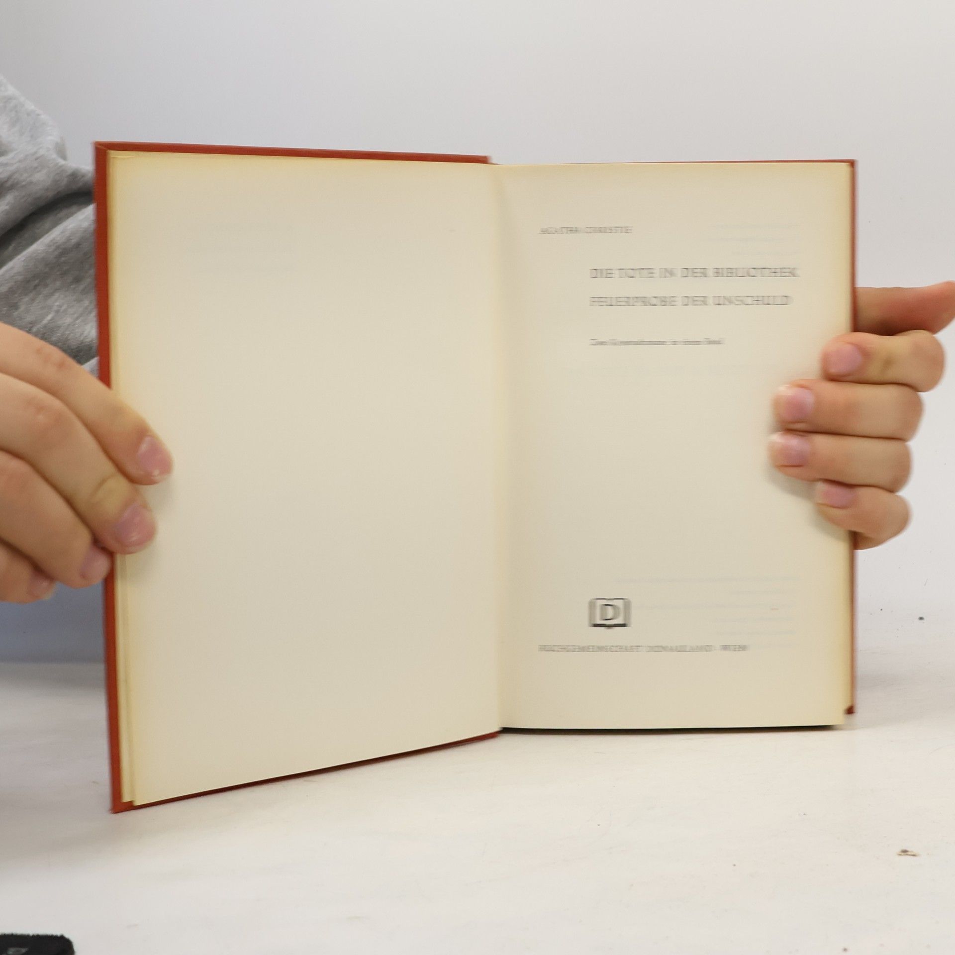 Agatha Christie Die Tote in der Bibliothek. Feuerprobe der Unschuld