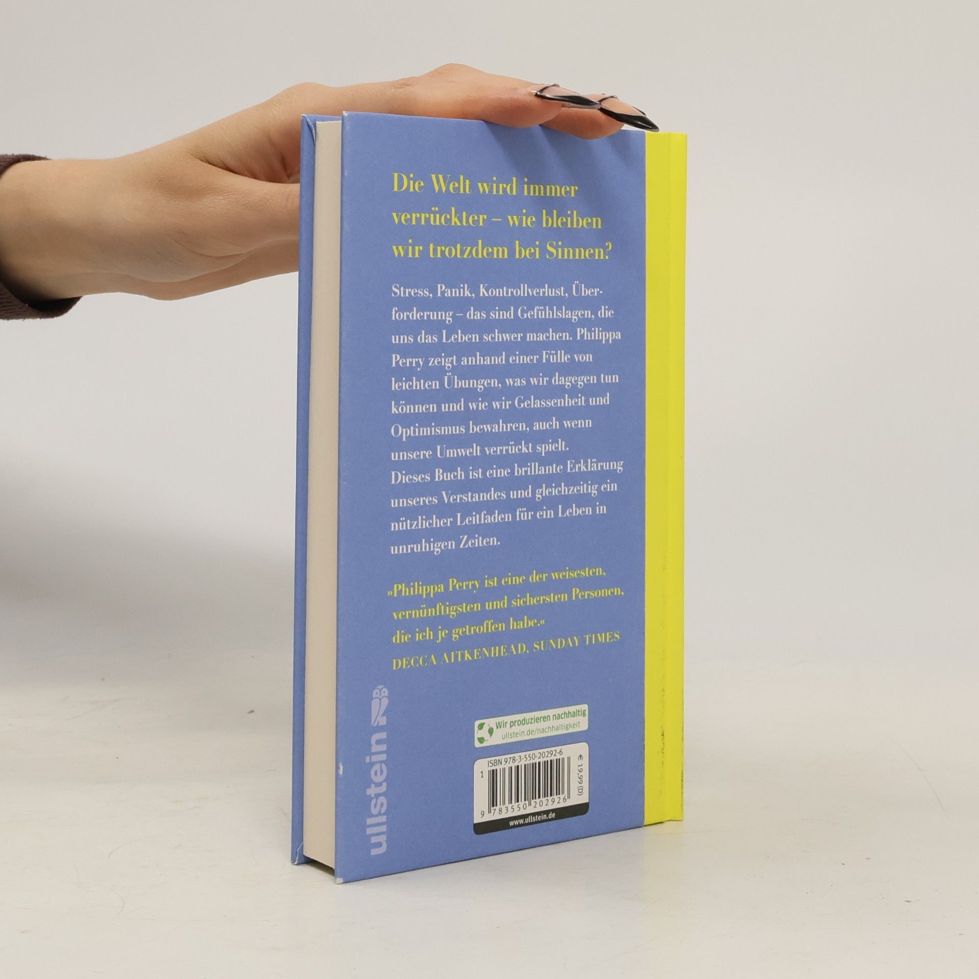Philippa Perry Wie man in verrückten Zeiten nicht den Verstand verliert. Konkrete Hilfe und Übungen von der Bestsellerautorin