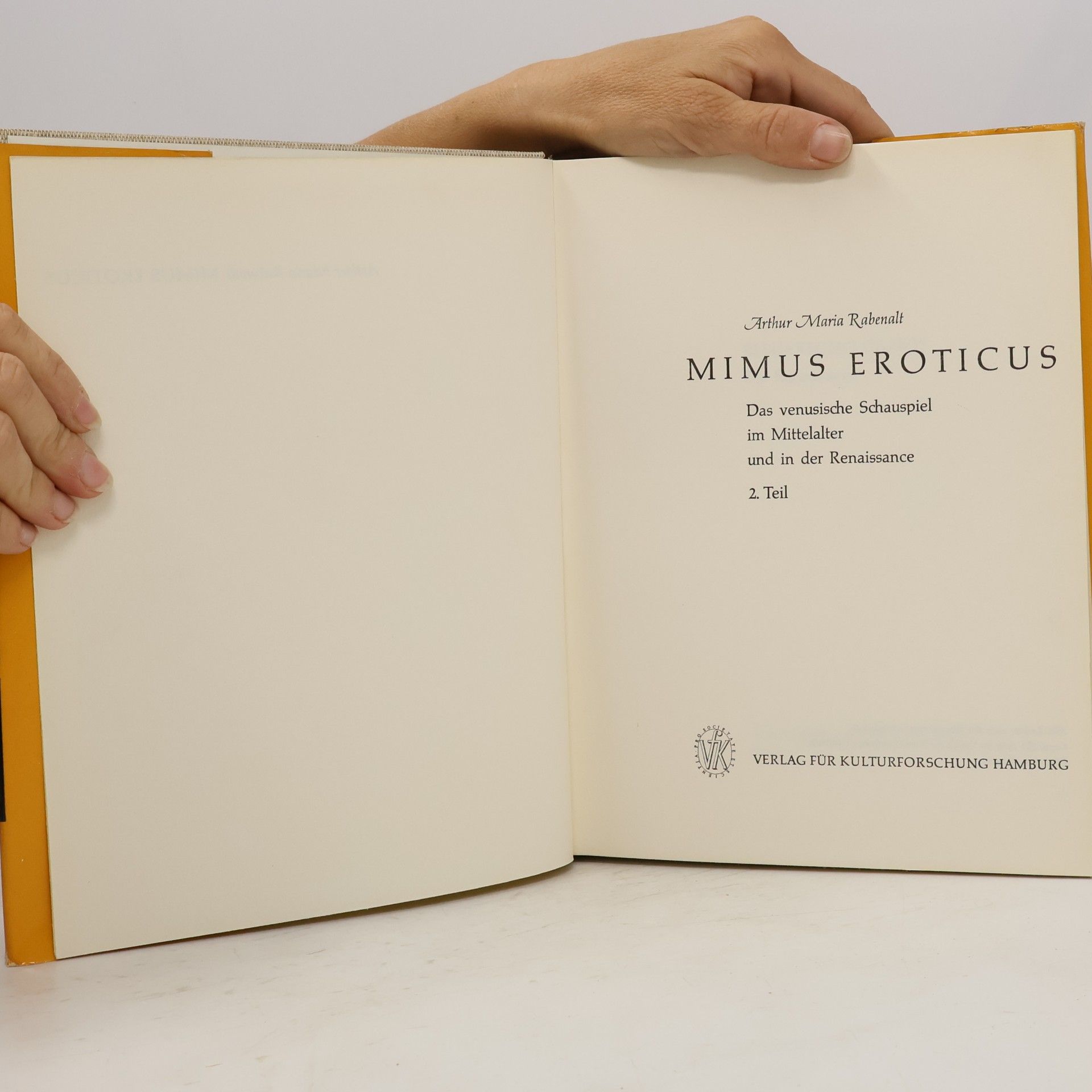 Arthur Maria Rabenalt Mimus Eroticus II