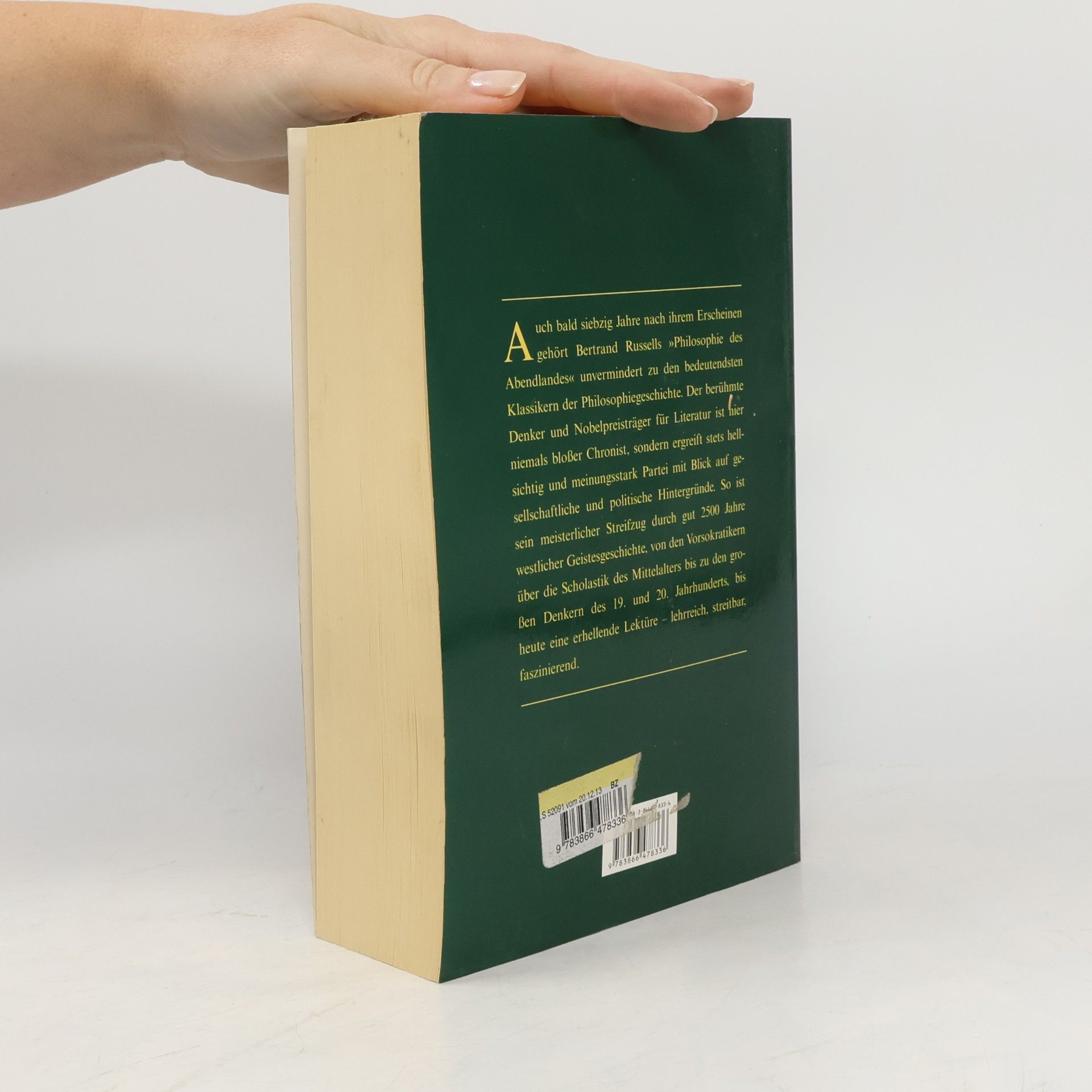 Bertrand Russell Philosophie des Abendlandes