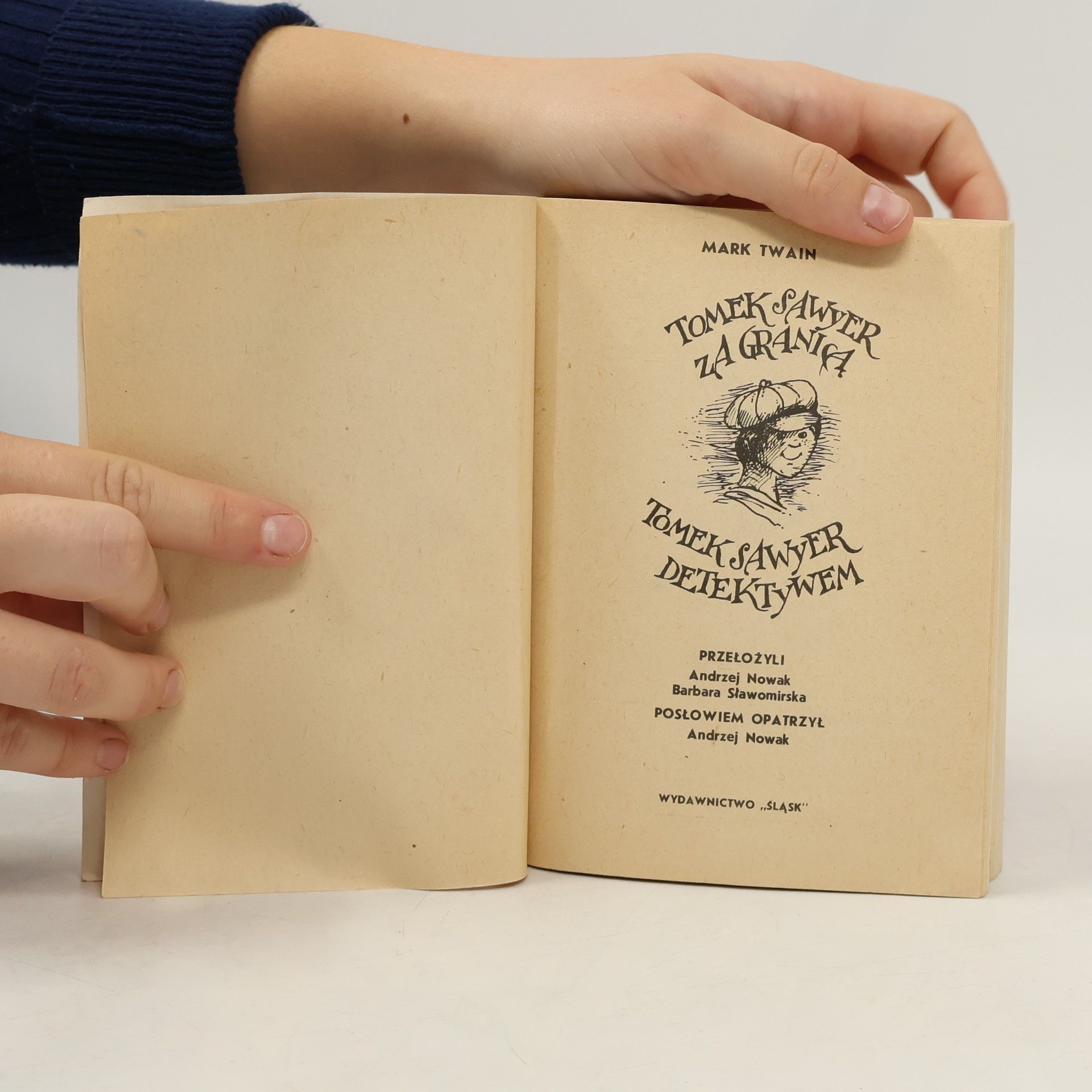 Mark Twain Tomek Sawyer za granicą