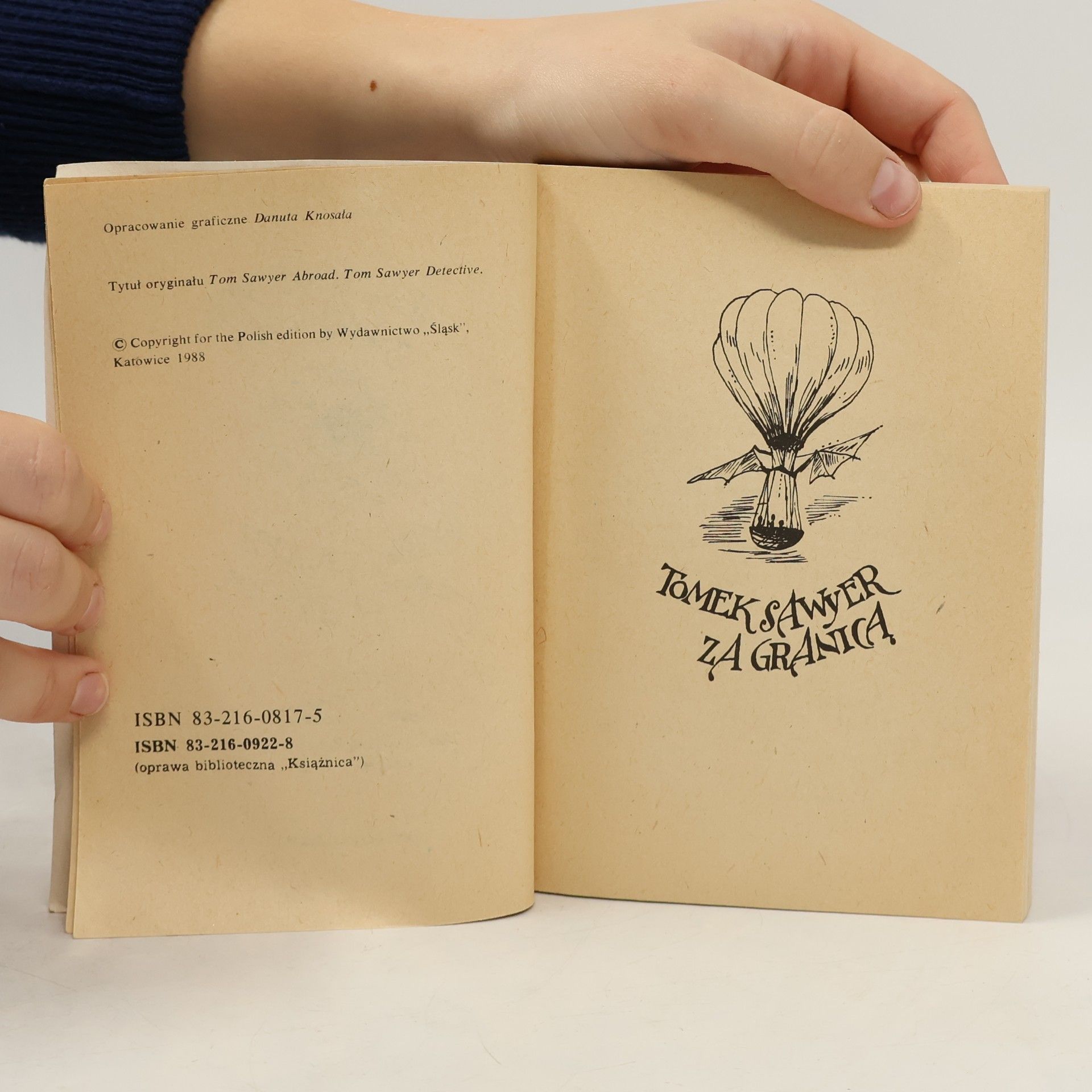 Mark Twain Tomek Sawyer za granicą
