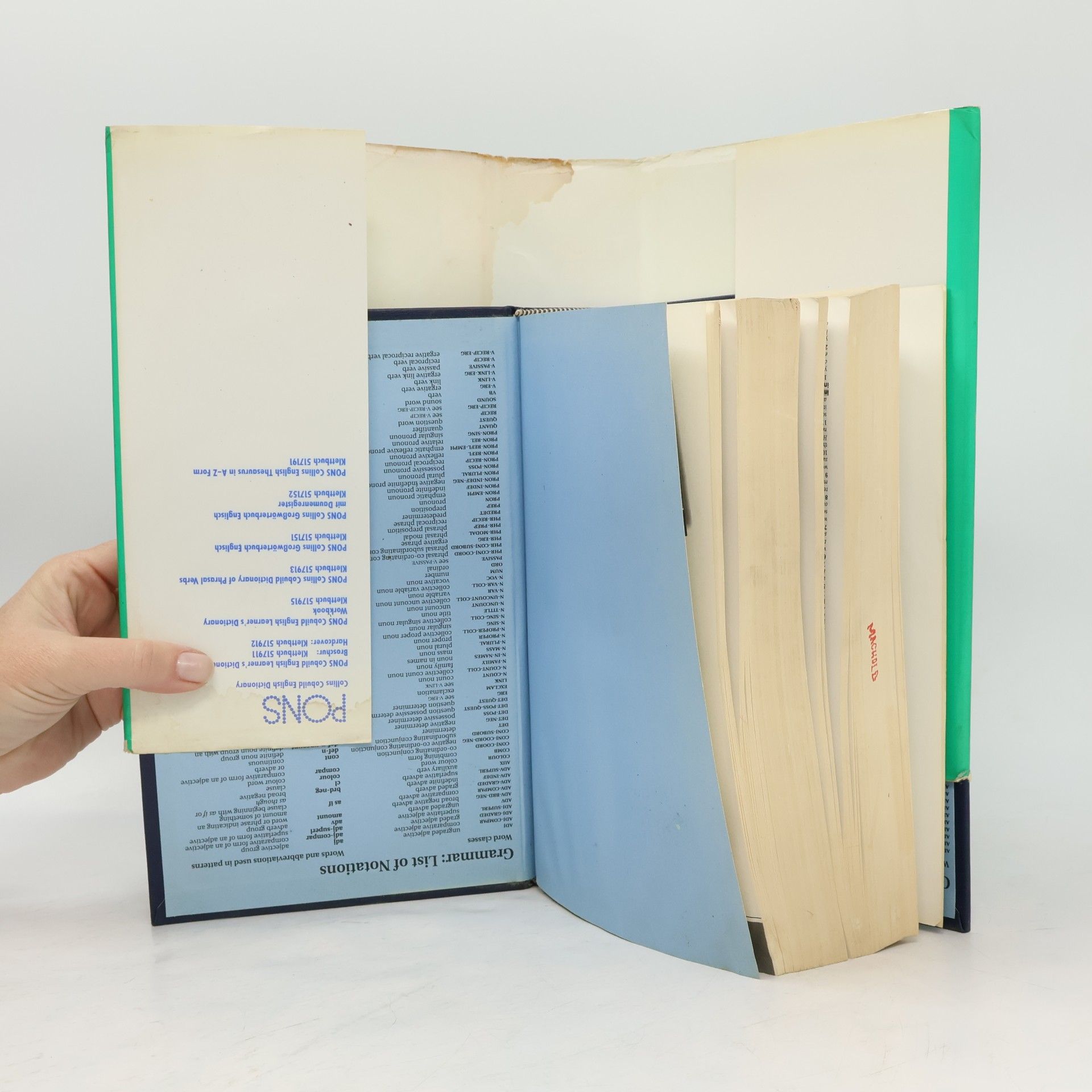 Various authors PONS Wörterbuch, Collins Cobuild English Dictionary