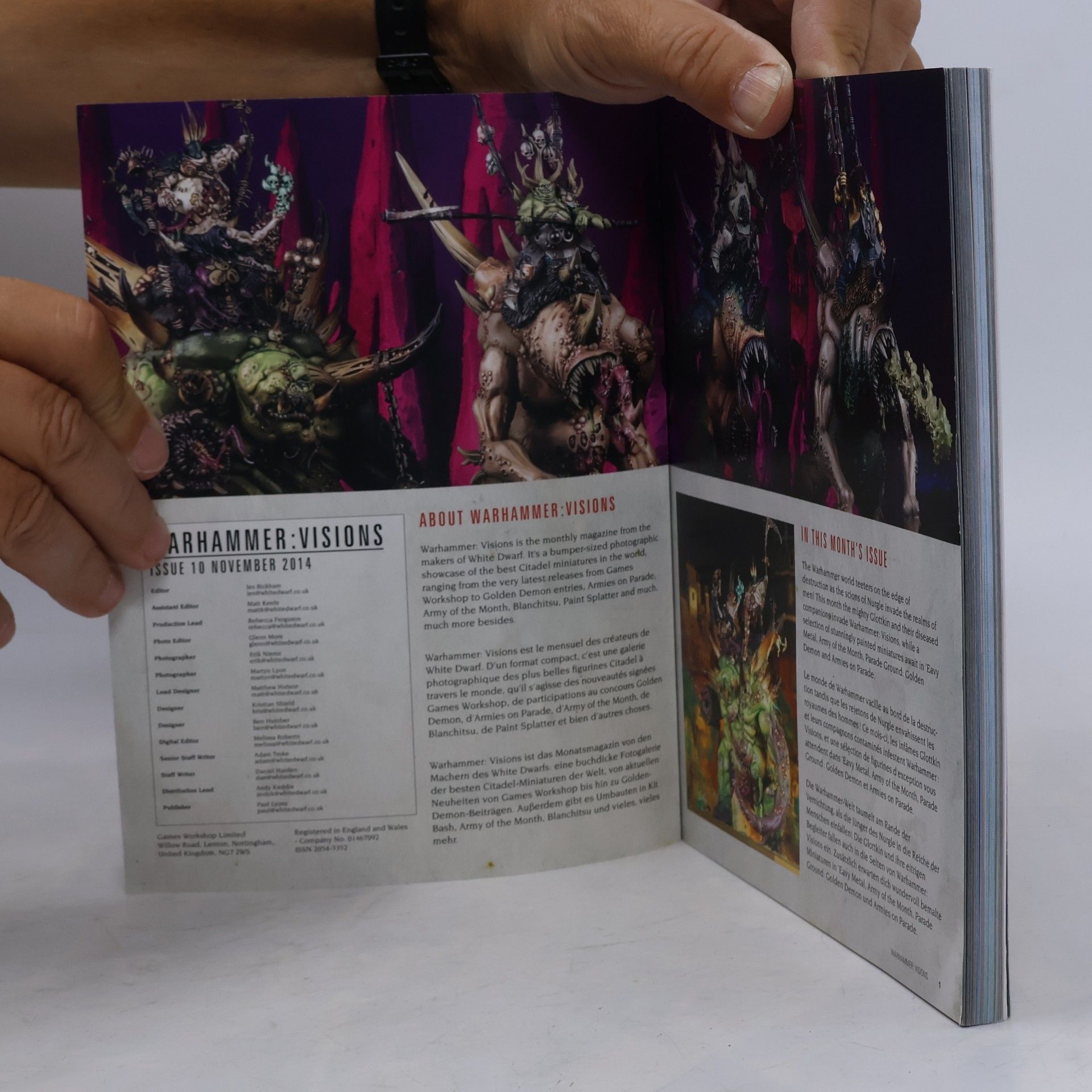 Kolektiv autorů Warhammer: Visions 10/2014