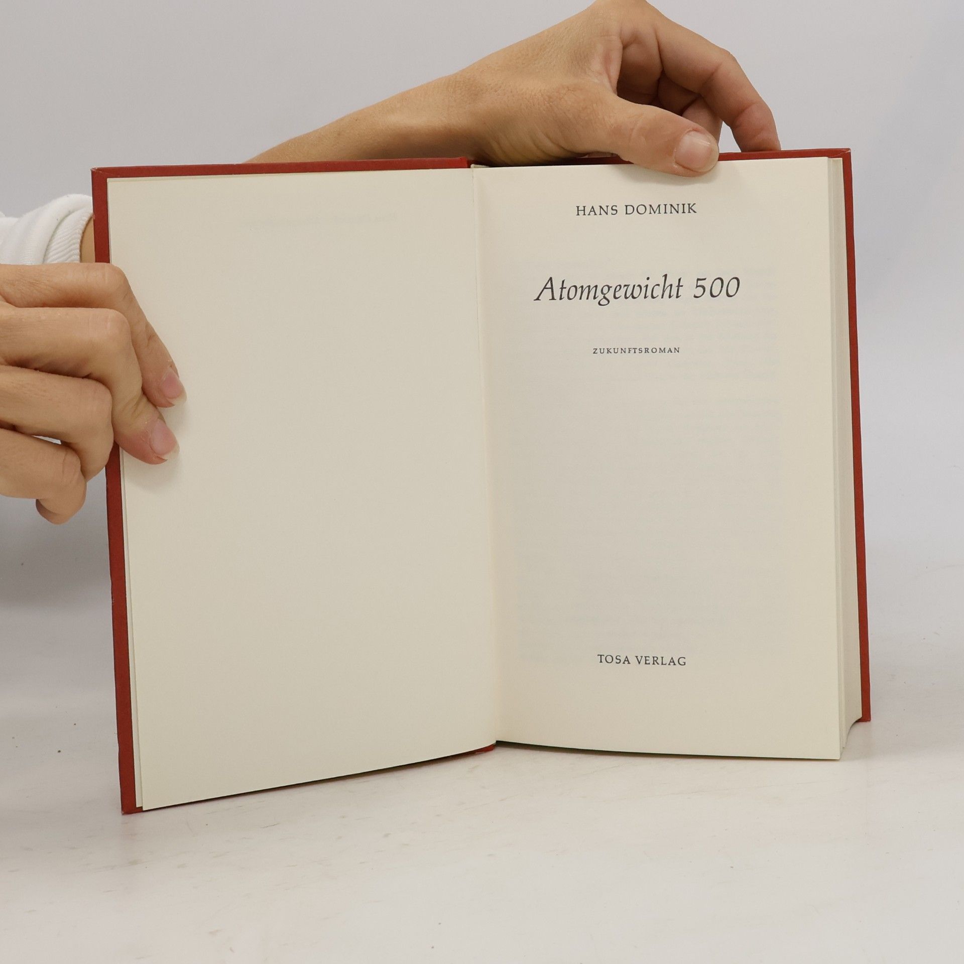 Hans Dominik Atomgewicht 500