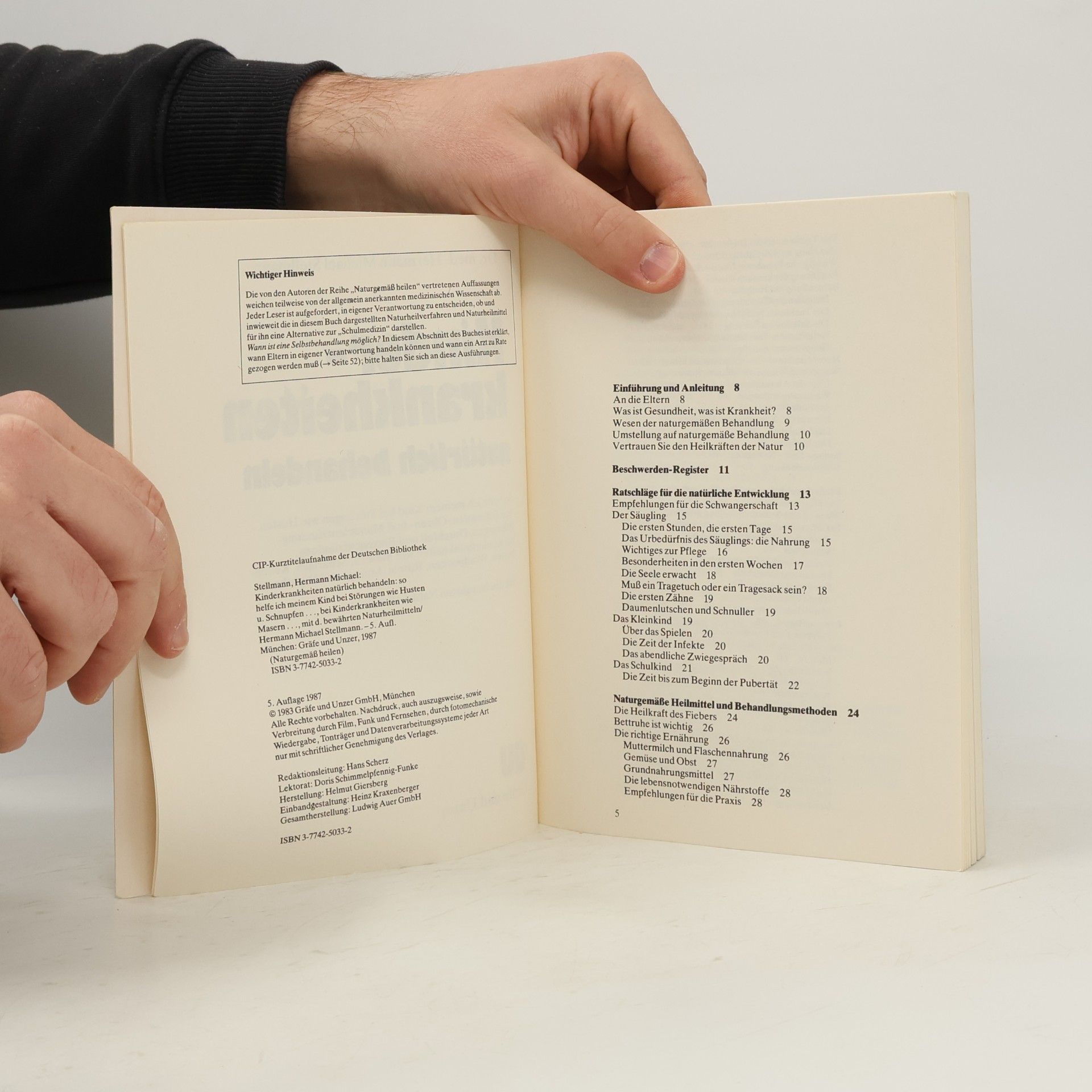 Various authors Kinderkrankheiten natürlich behandeln