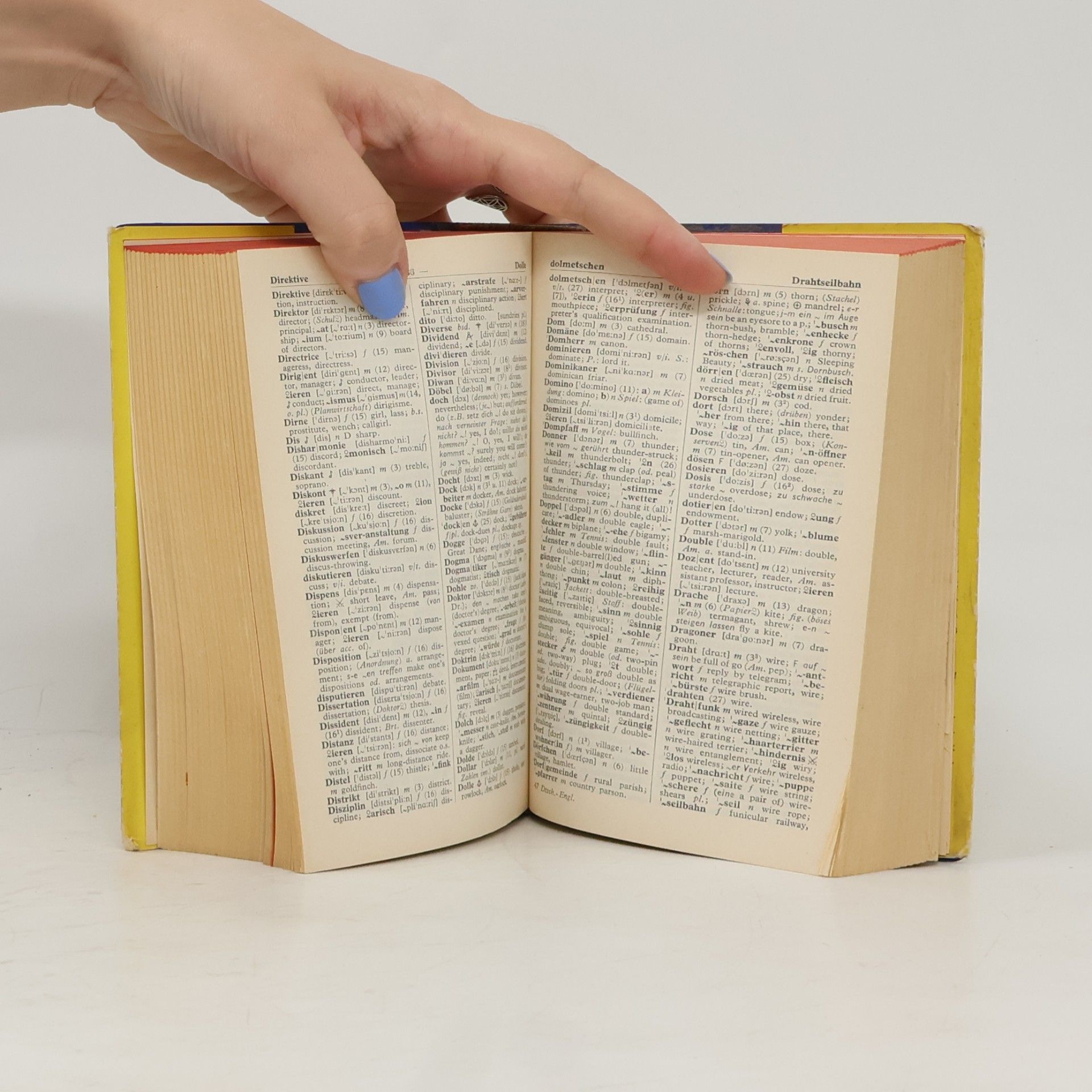 Edmunt Klatt Langenscheidts Taschenwörterbuch Englisch