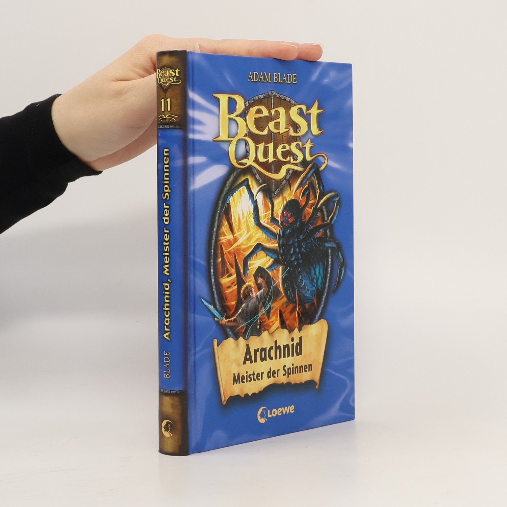 Adam Blade Beast Quest 11. Arachnid, Meister der Spinnen