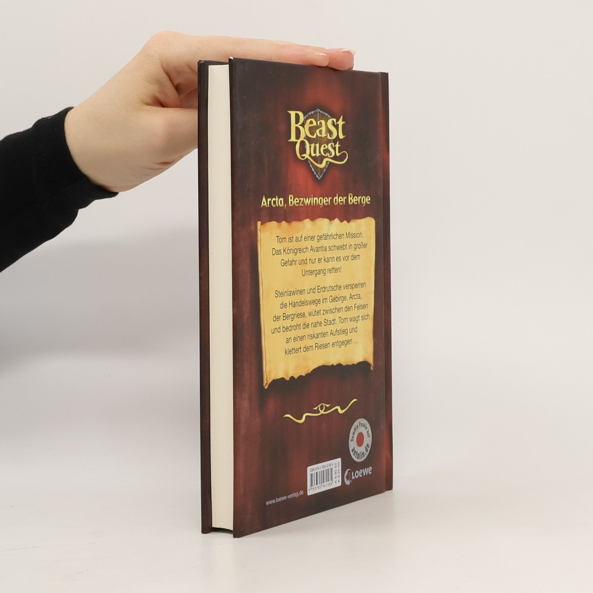 Adam Blade Beast Quest 3: Arcta, Bezwinger der Berge