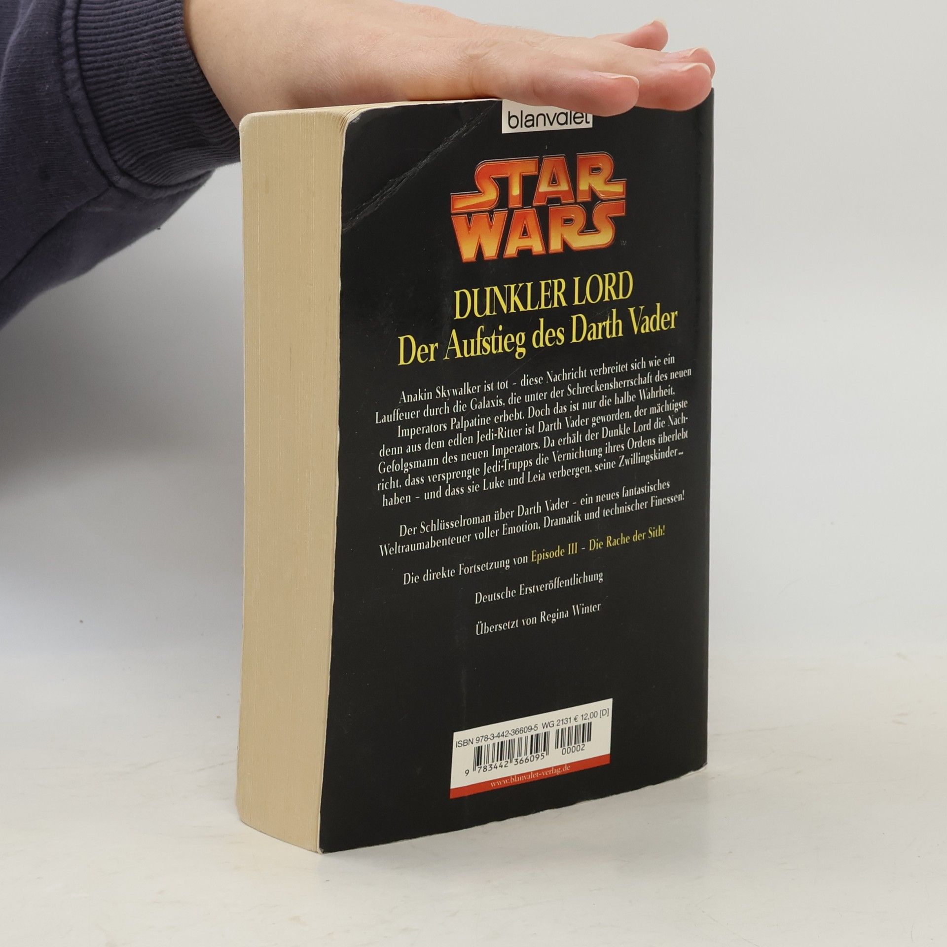 James Luceno Star Wars - Dunkler Lord