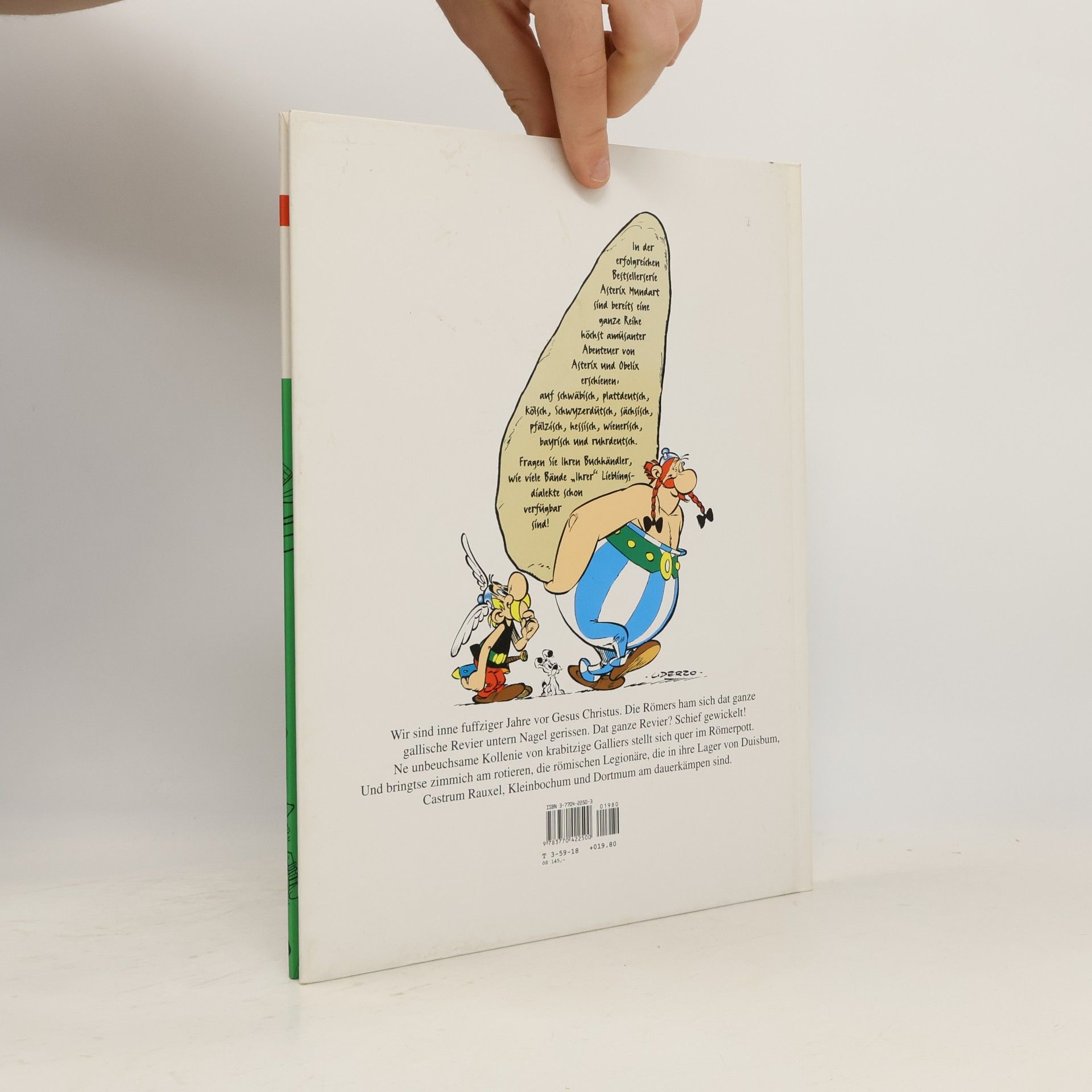 René Goscinny Asterix Mundart 15