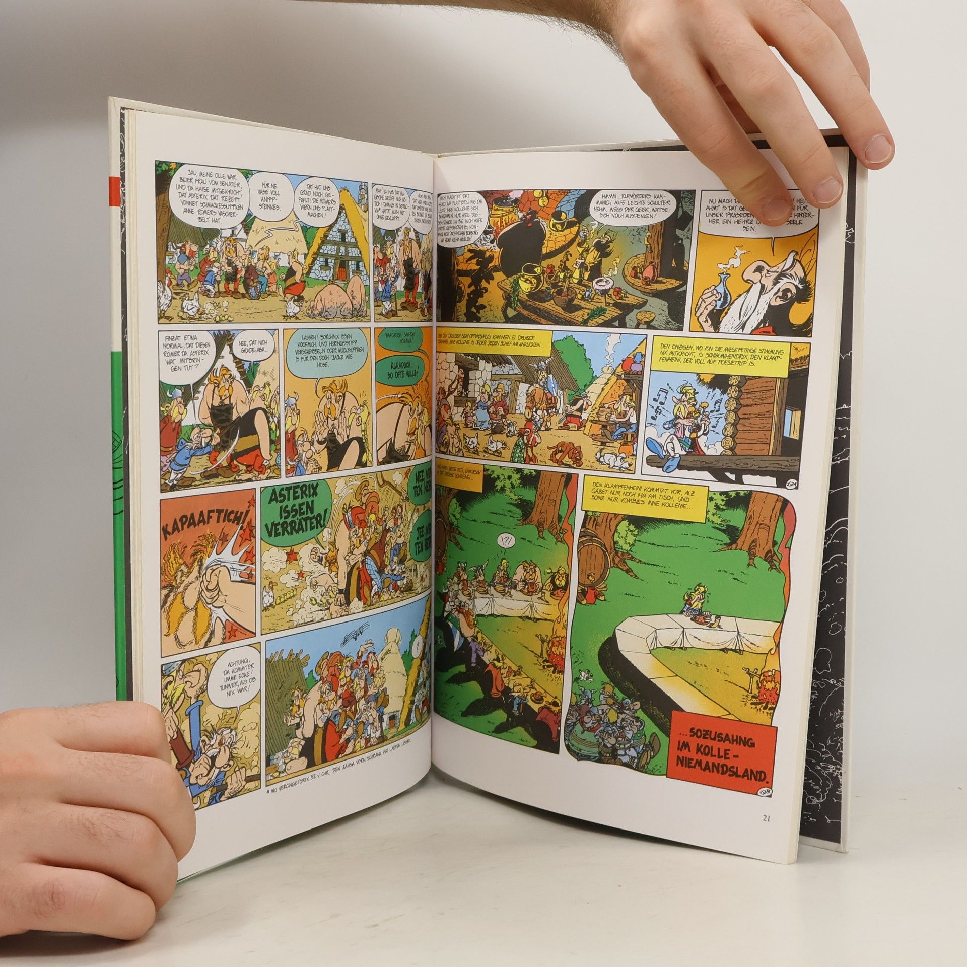 René Goscinny Asterix Mundart 15