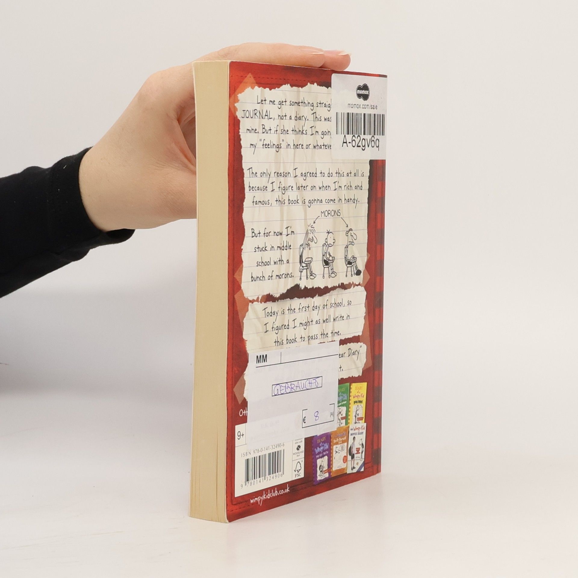 Jeff Kinney Diary of a Wimpy Kid 1