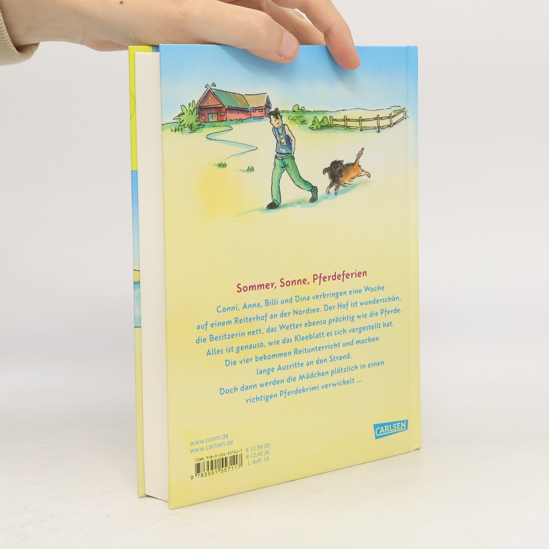 Dagmar Hossfeld Conni, das Kleeblatt und die Pferde am Meer