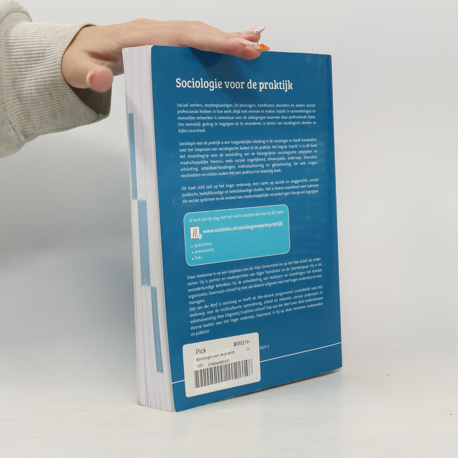 Klaas J. Hoeksema Sociologie voor de praktijk