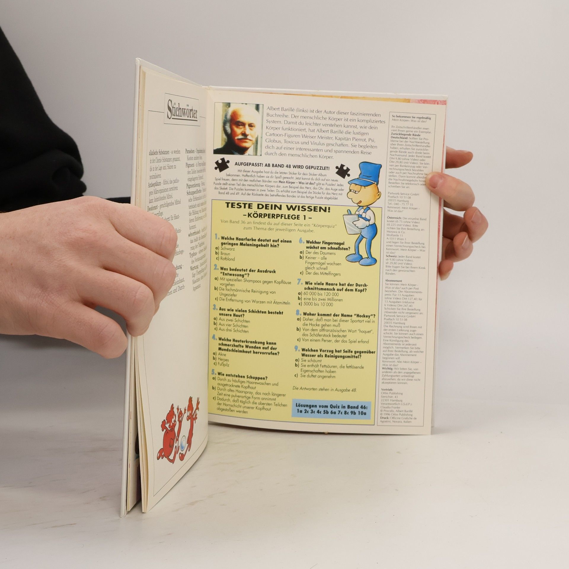 Autorenkollektiv Mein Körper 47. Was ist das? Körperpflege I