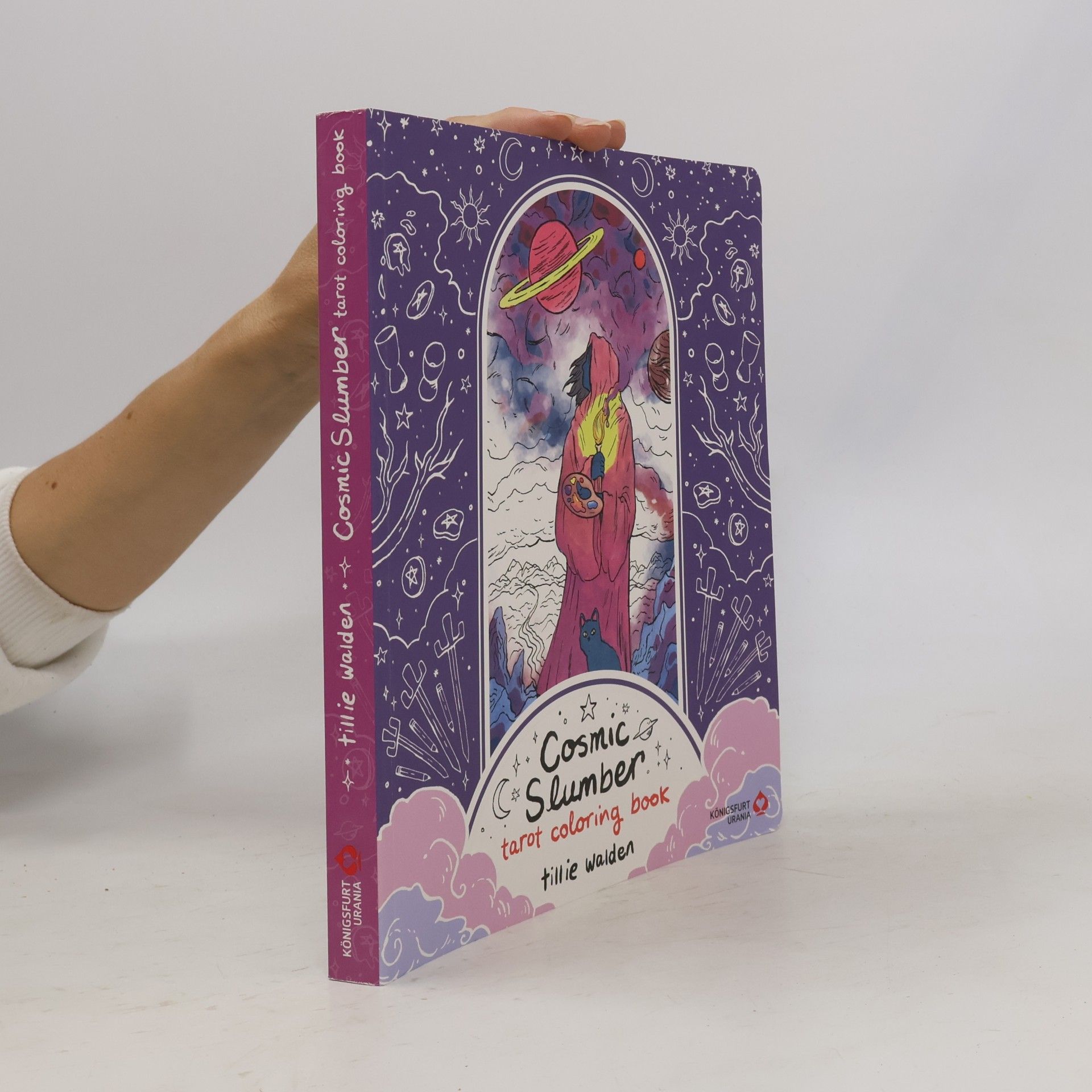 Tillie Walden Cosmic Slumber Tarot Coloring Book