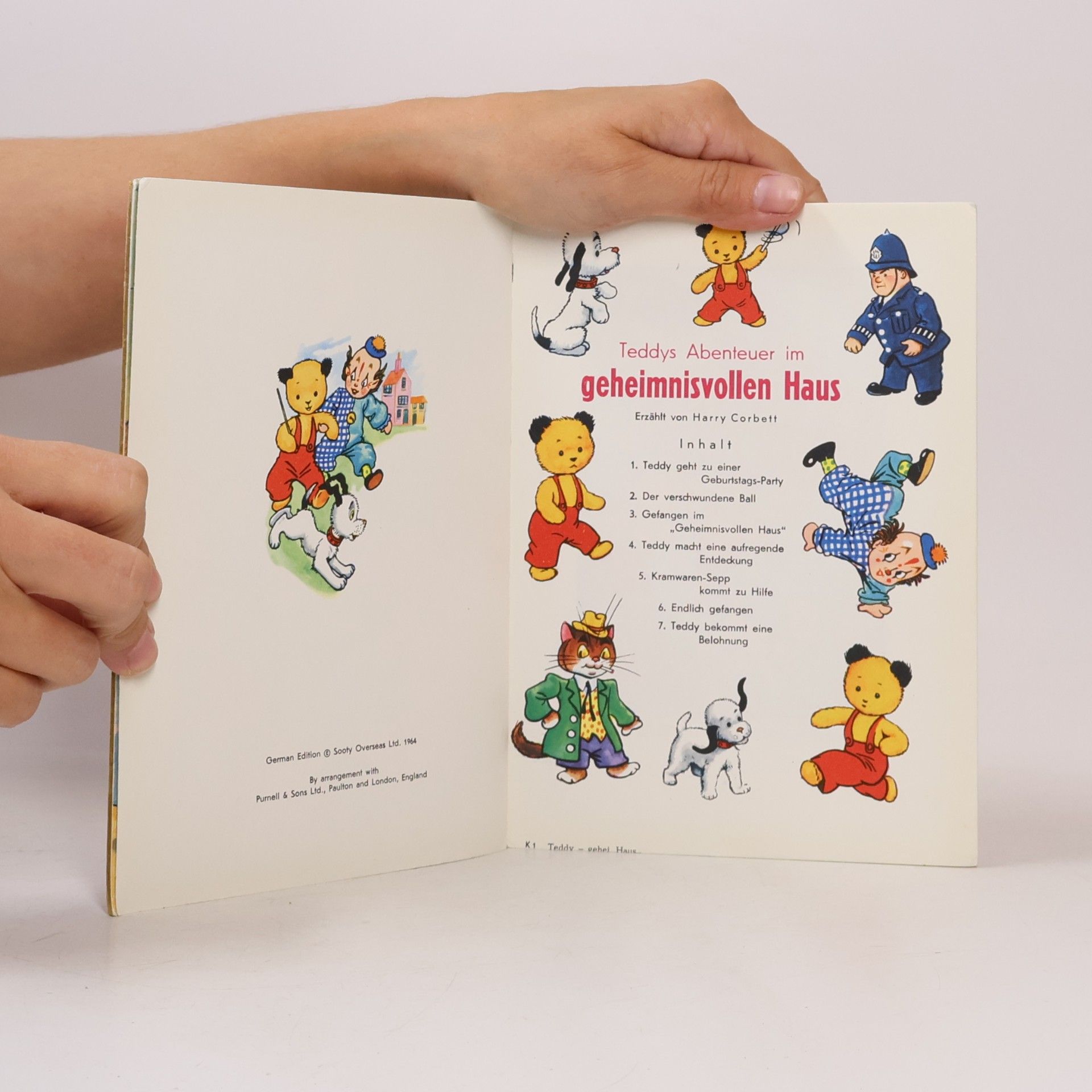Harry Corbett Teddys geheimnisvolle Abenteuer