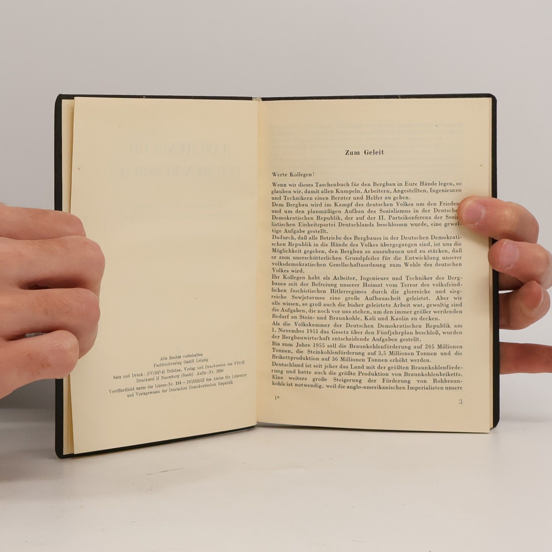 kolektiv Taschenbuch für den Bergbau