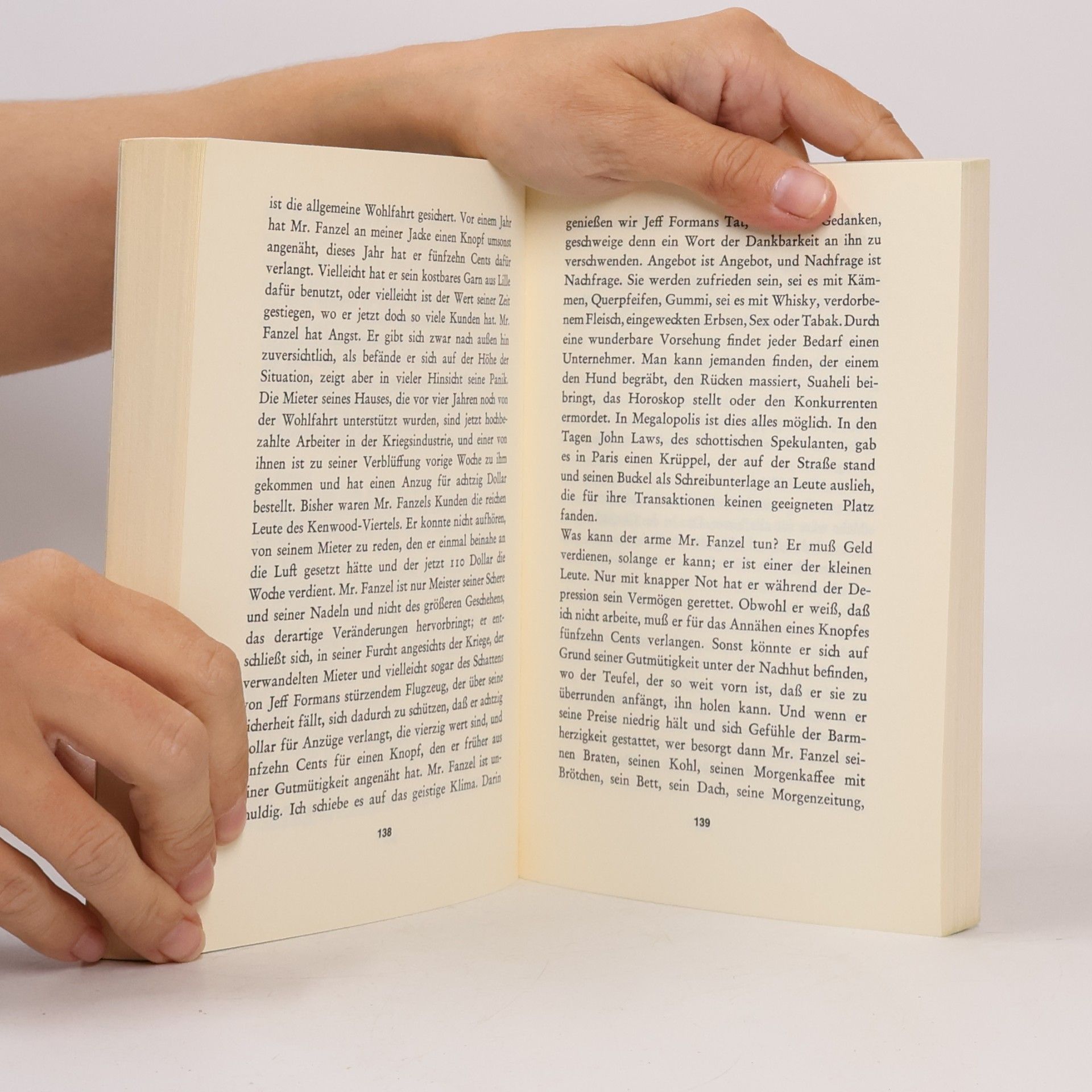 Saul Bellow Mann in der Schwebe