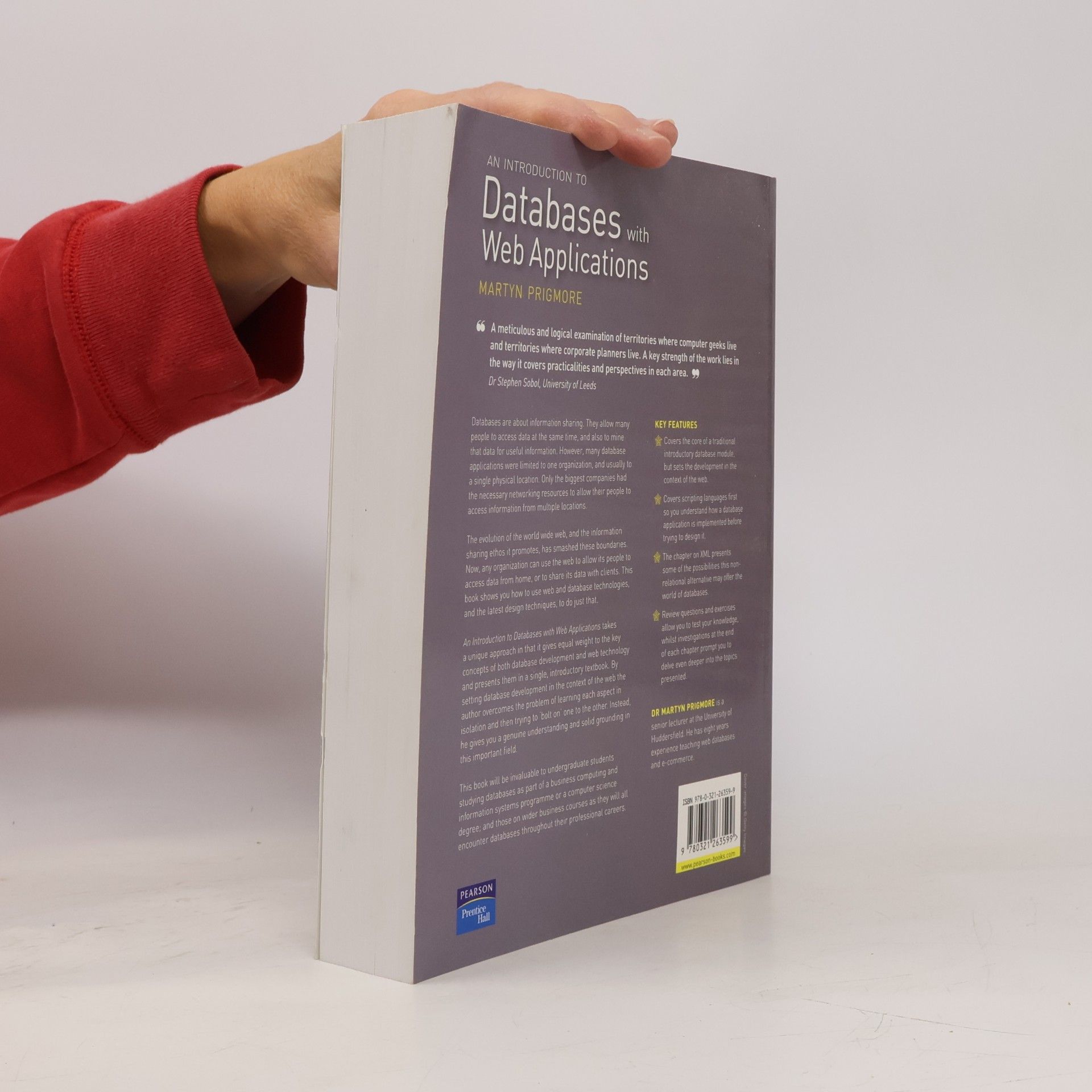Martyn Prigmore Introduction to Databases with Web Applications