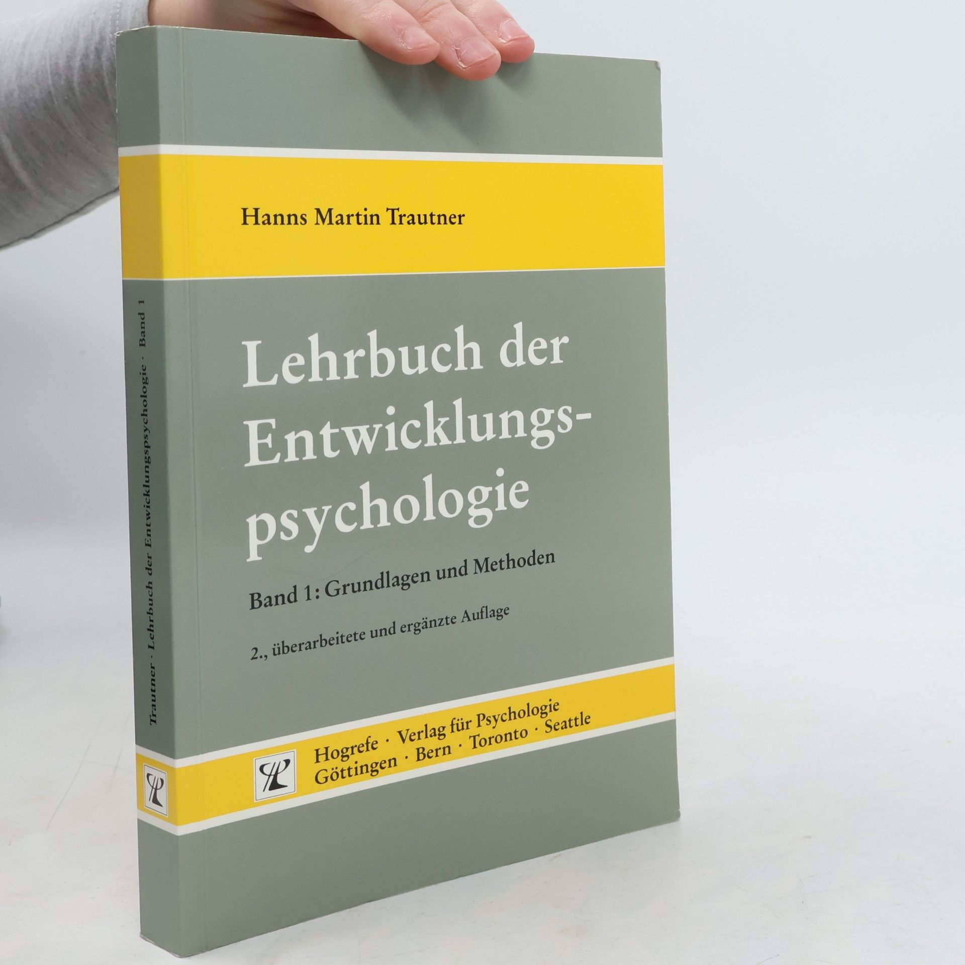 Hanns Martin Trautner Lehrbuch der Entwicklungspsychologie