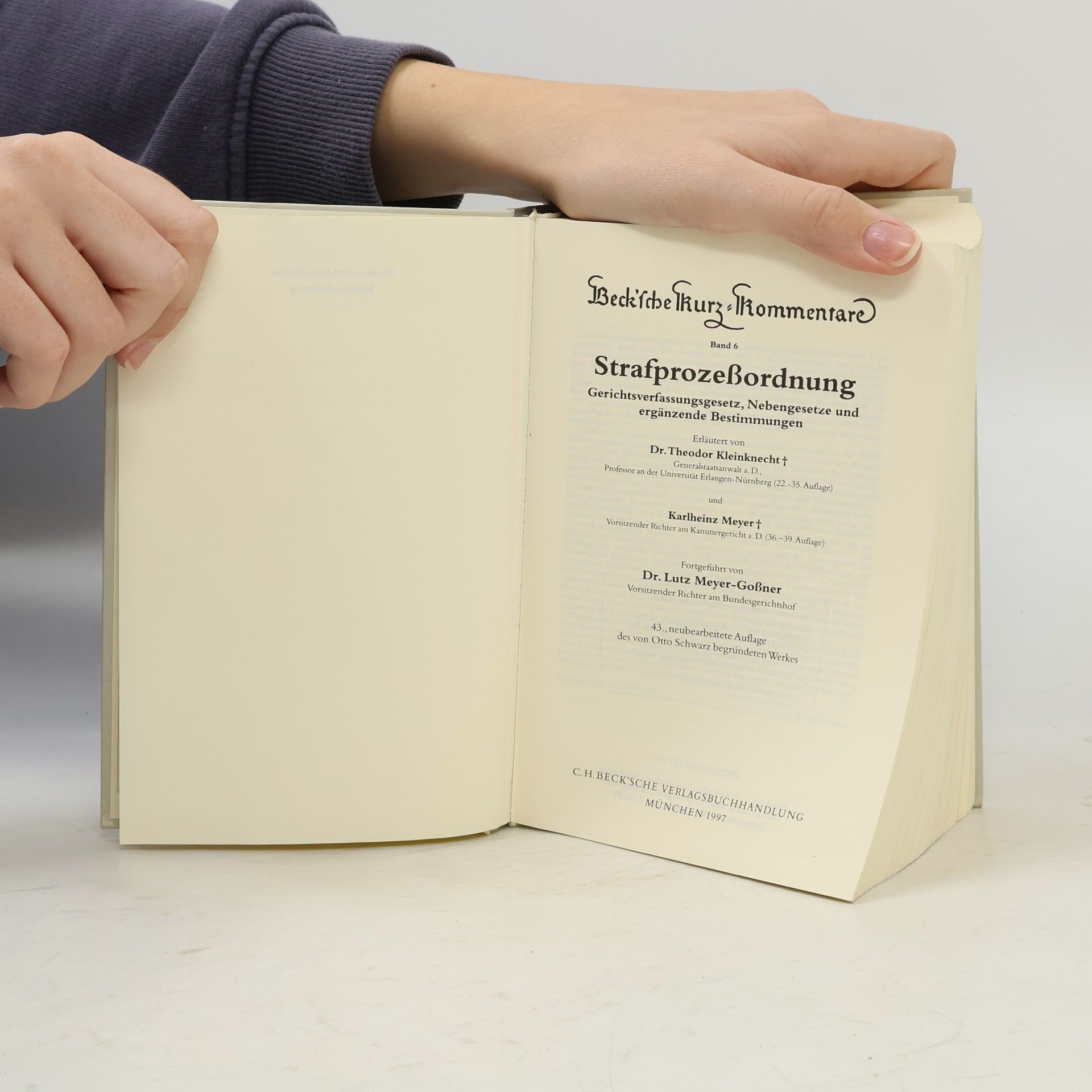 kolektiv Strafprozeßordnung
