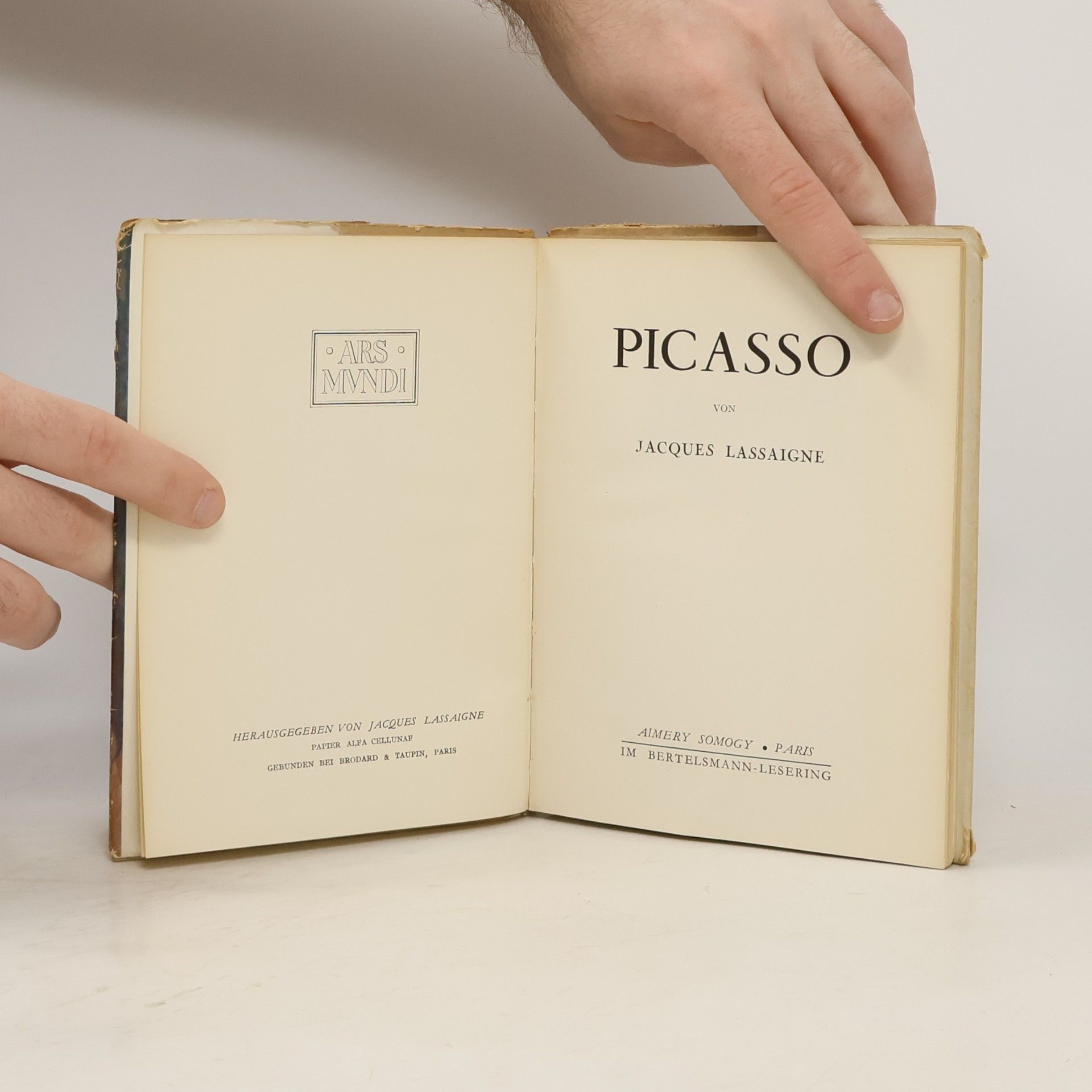 Jacques Lassaigne Picasso