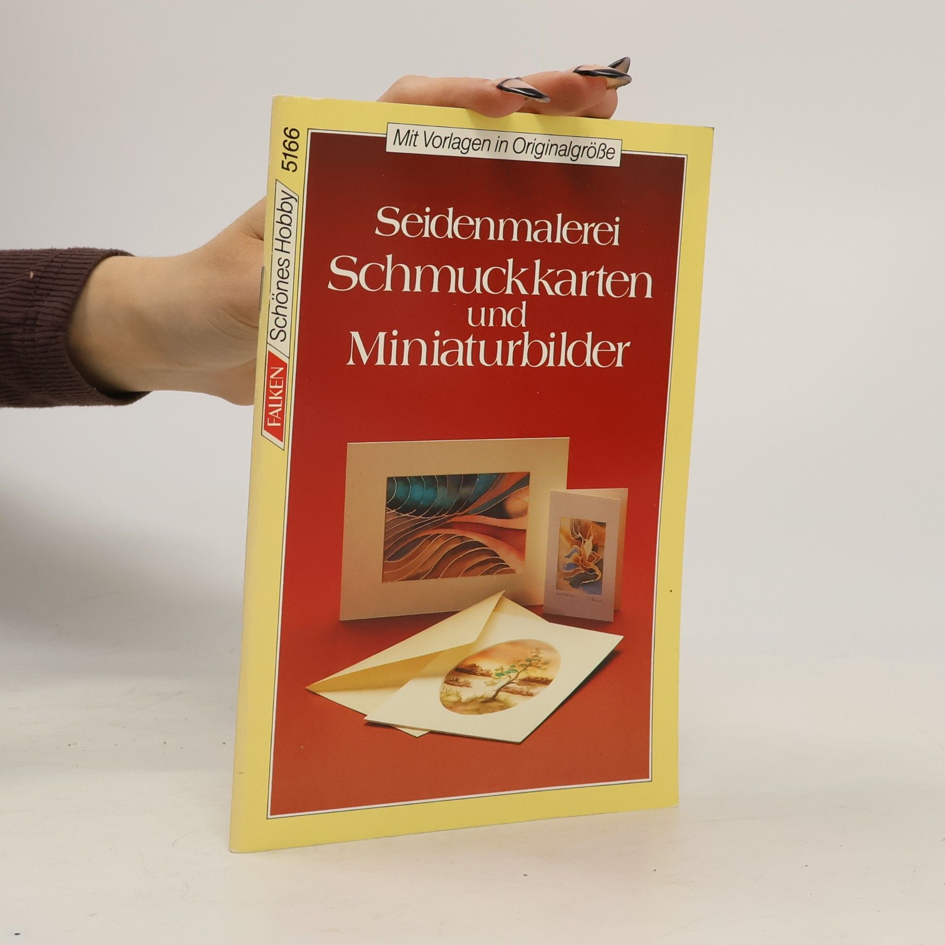 Ingrid Walter Seidenmalerei Schmuckkarten und Miniaturbilder