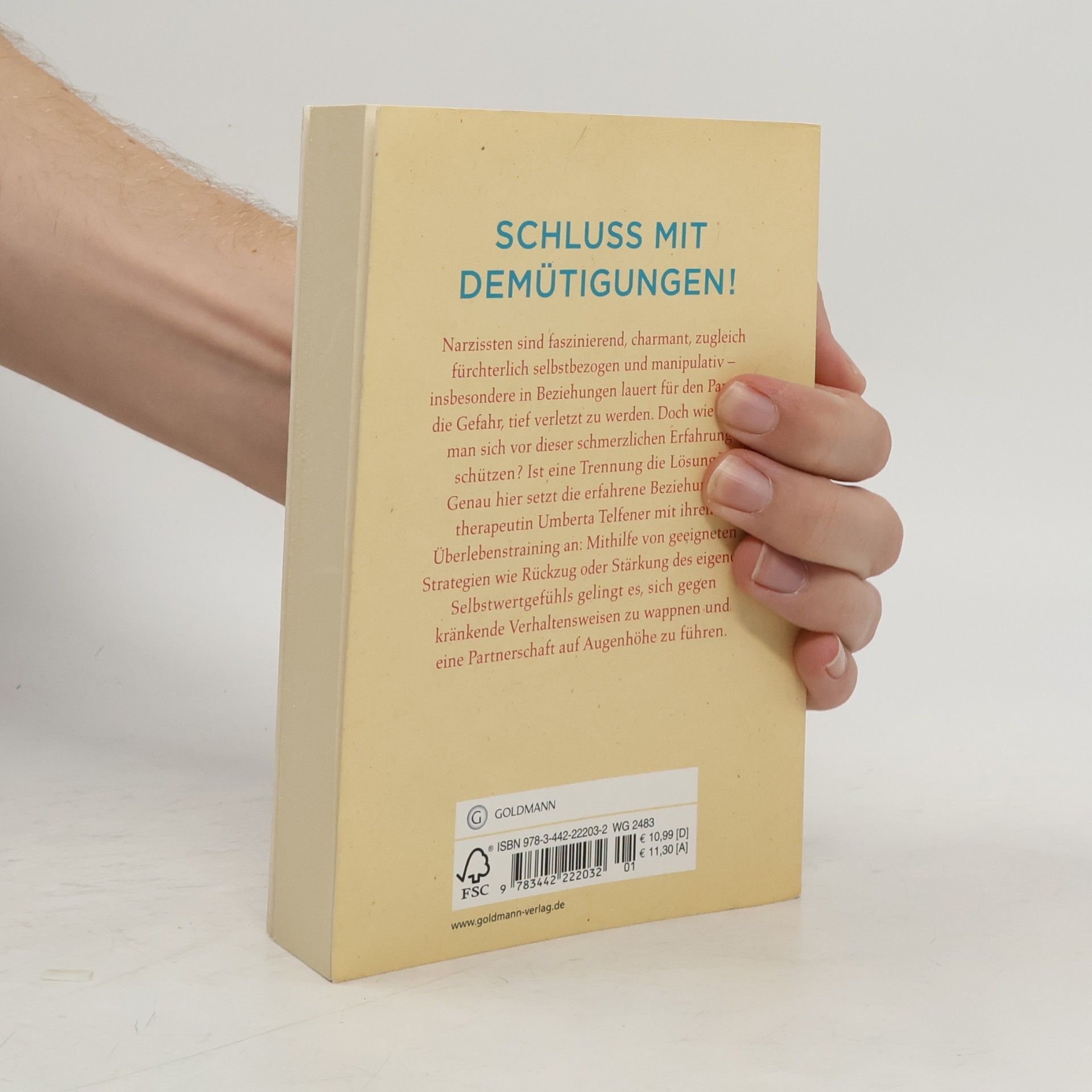 Umberta Telfener Hilfe, ich liebe einen Narzissten!