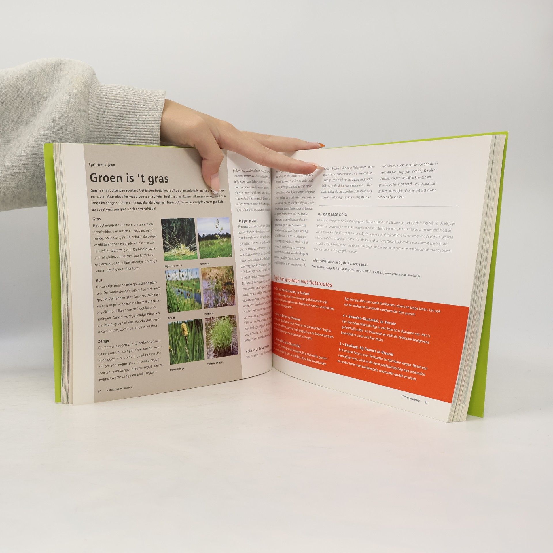 kolektiv Het Natuurboek. De gebieden van Natuurmonumenten