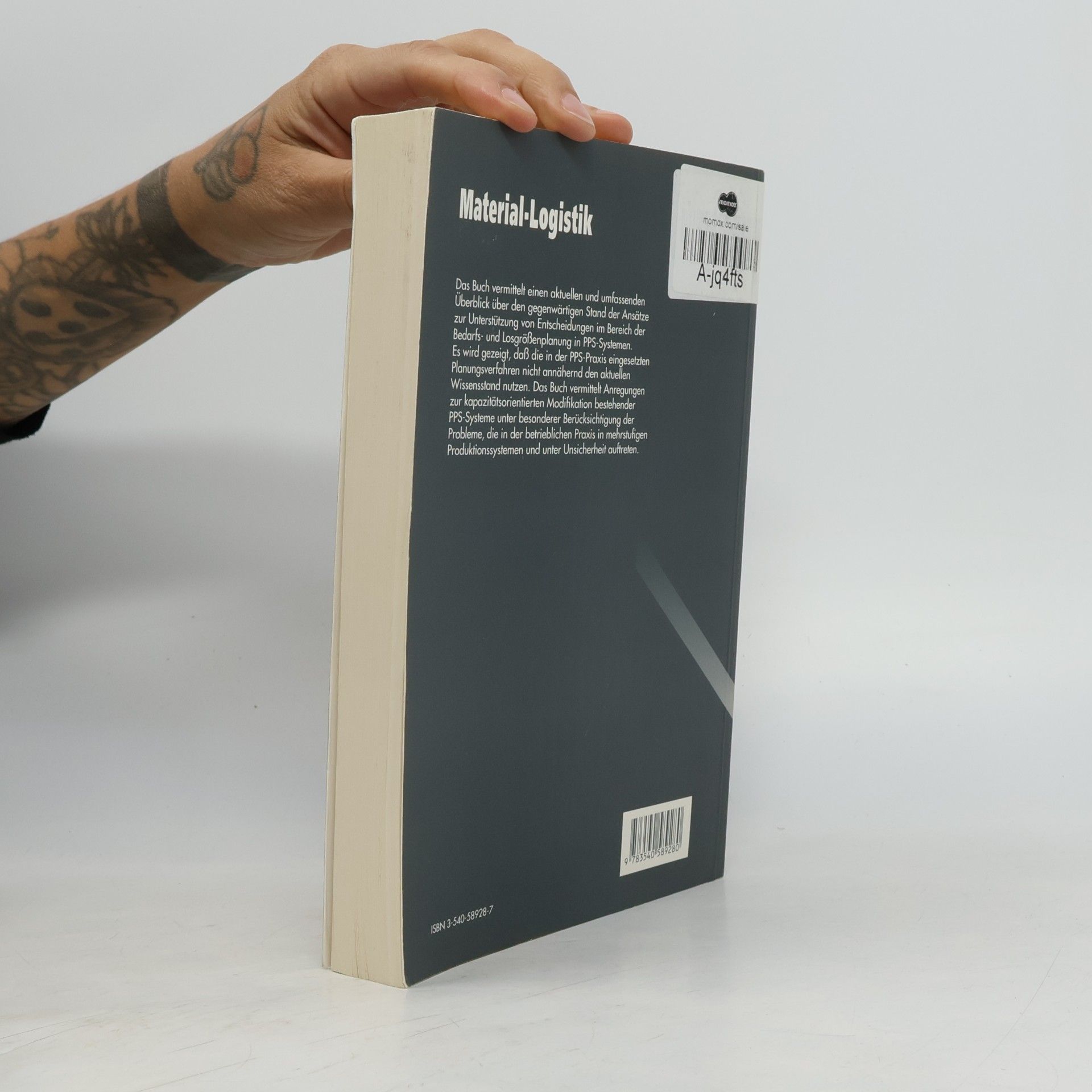 Horst Tempelmeier Material-Logistik