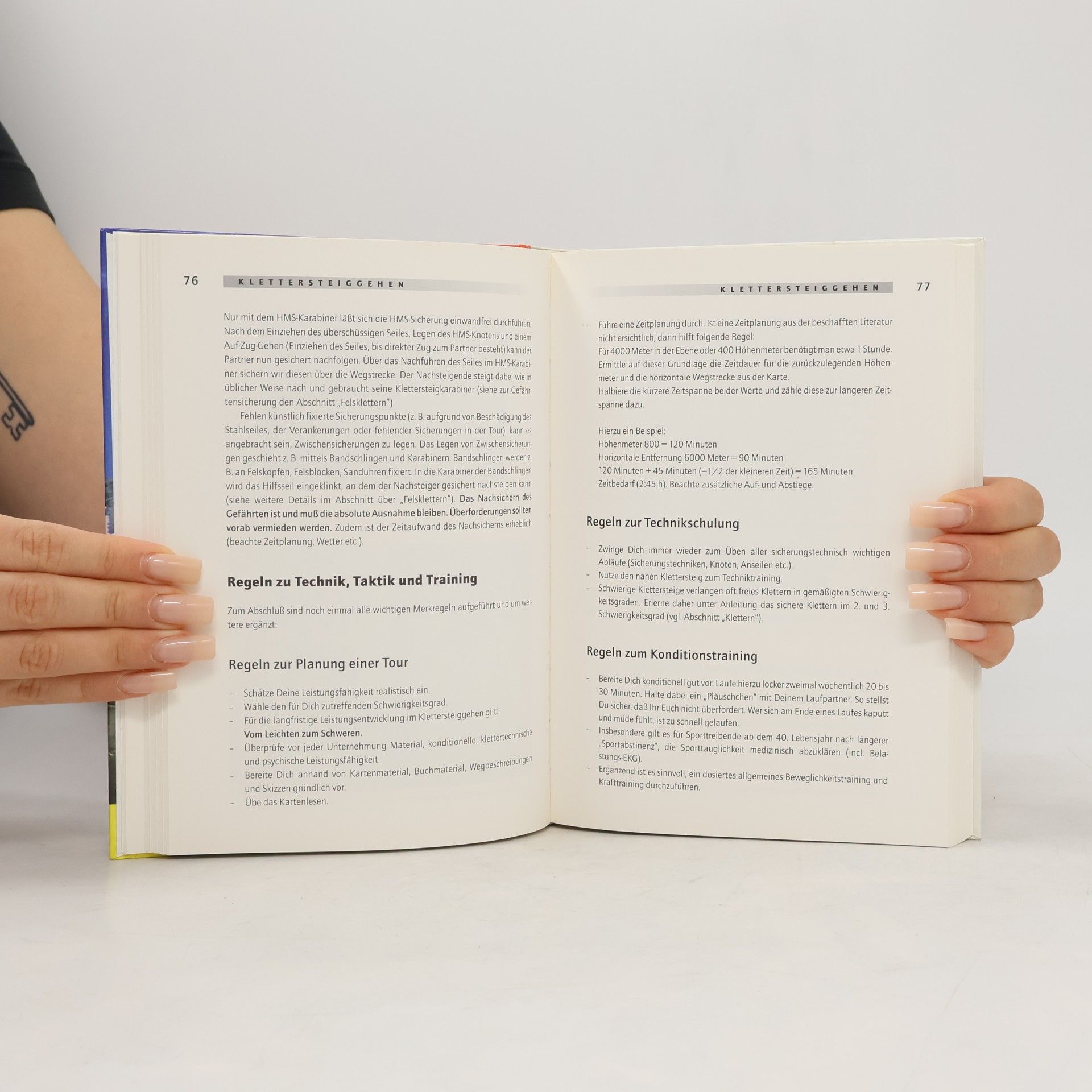 Peter Kühn Handbuch für das Bergwandern, Klettersteiggehen und Klettern