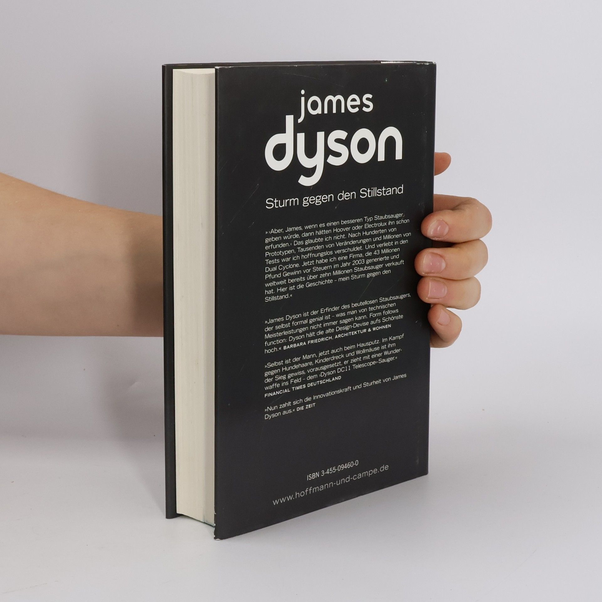 James Dyson Sturm gegen den Stillstand