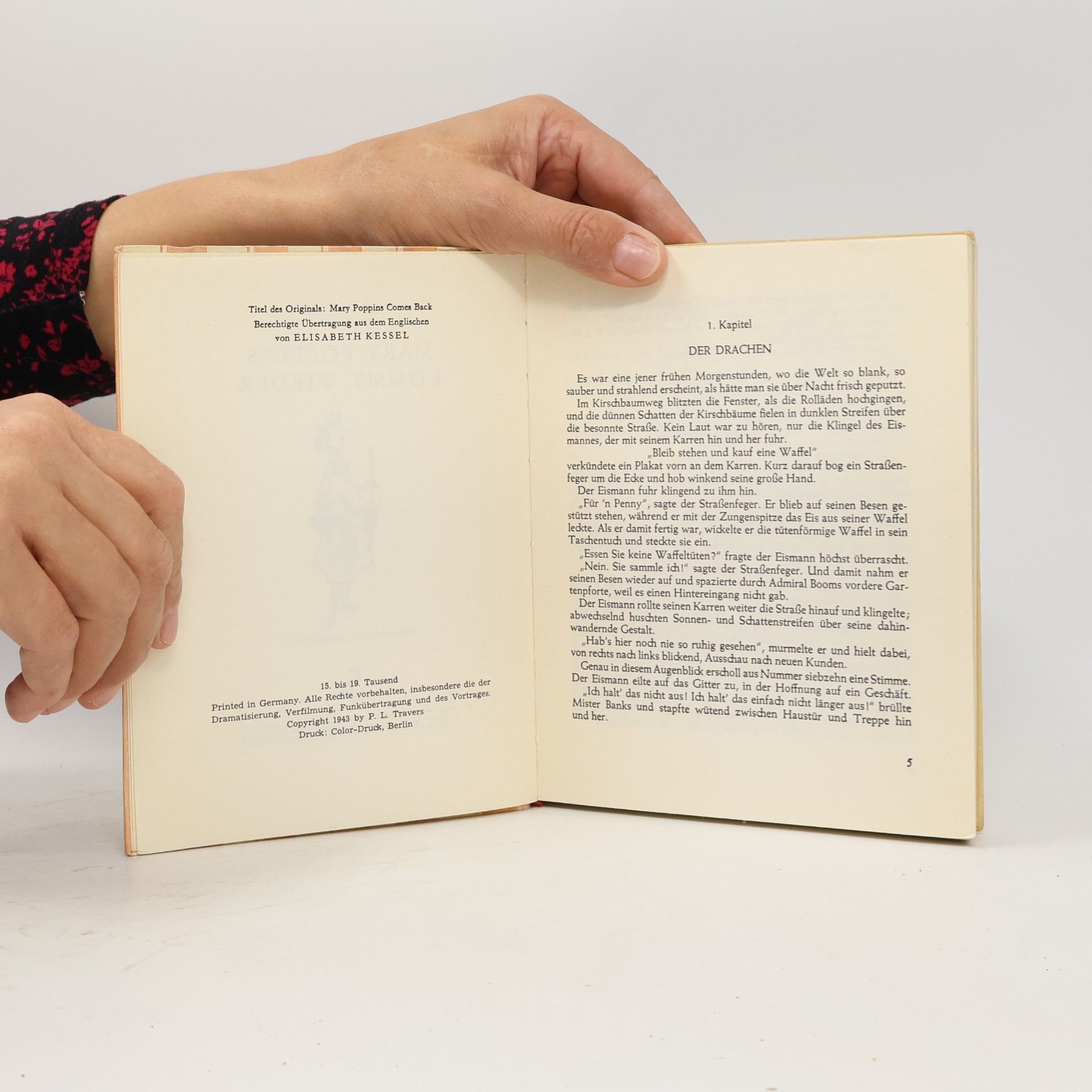 P. L. Travers Mary Poppins kommt weider