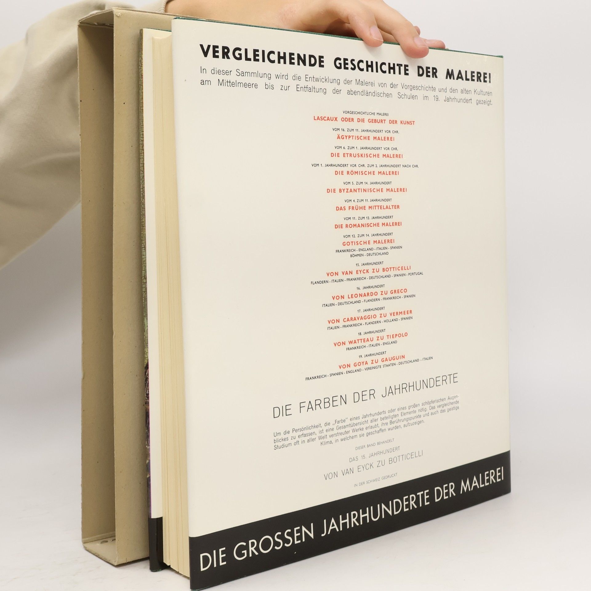 Jacques Lassaigne Das fünfzehnte Jahrhundert von van Eyck zu Botticelli