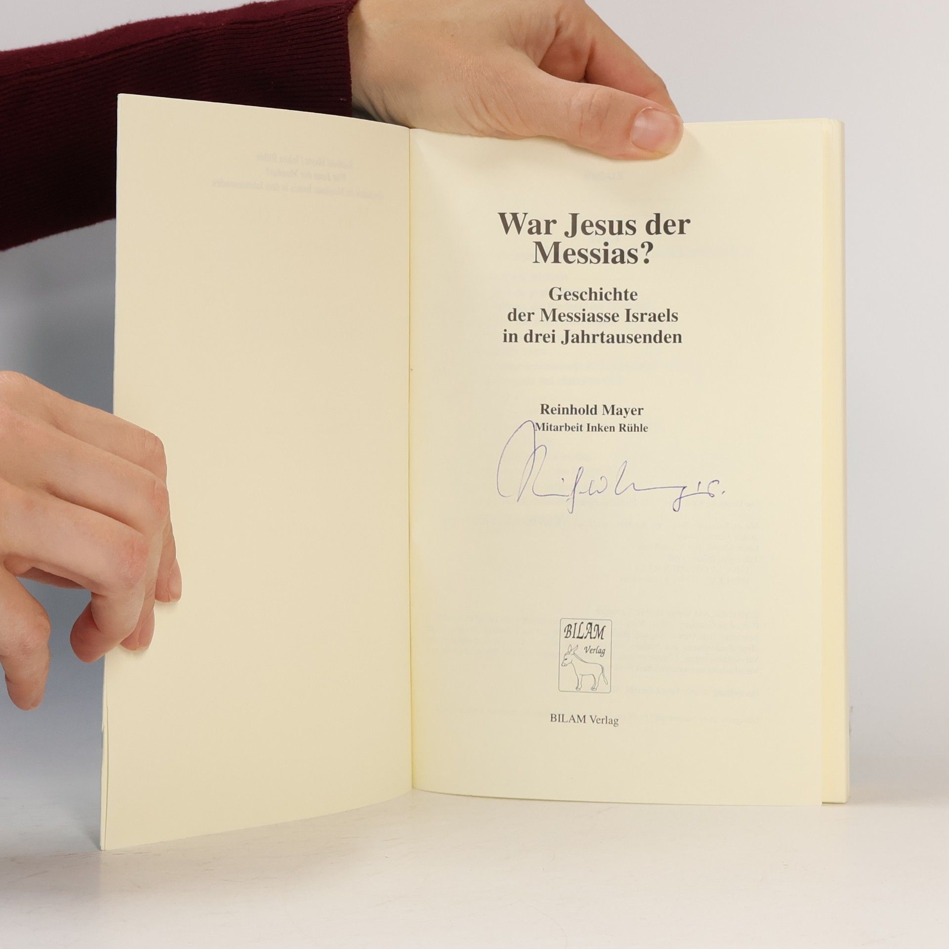Reinhold Mayer War Jesus der Messias?