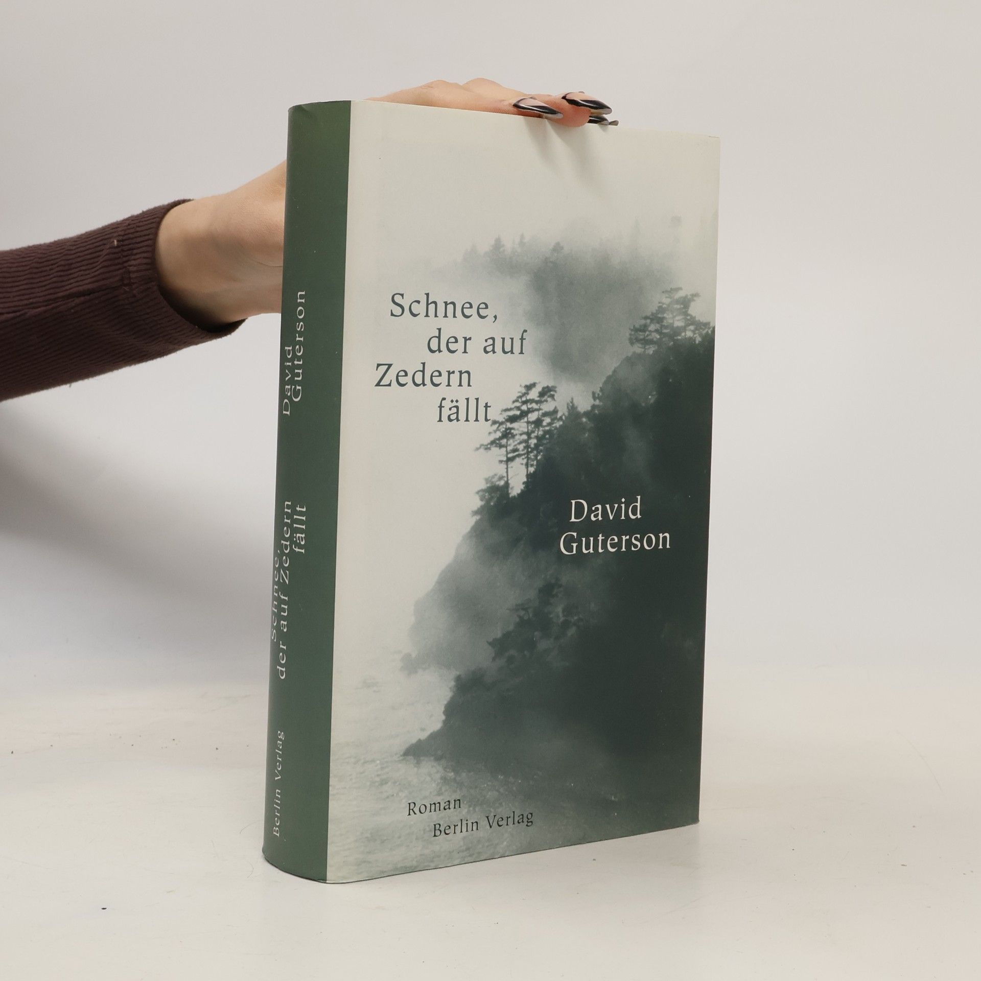 David Guterson Schnee, der auf Zedern fällt