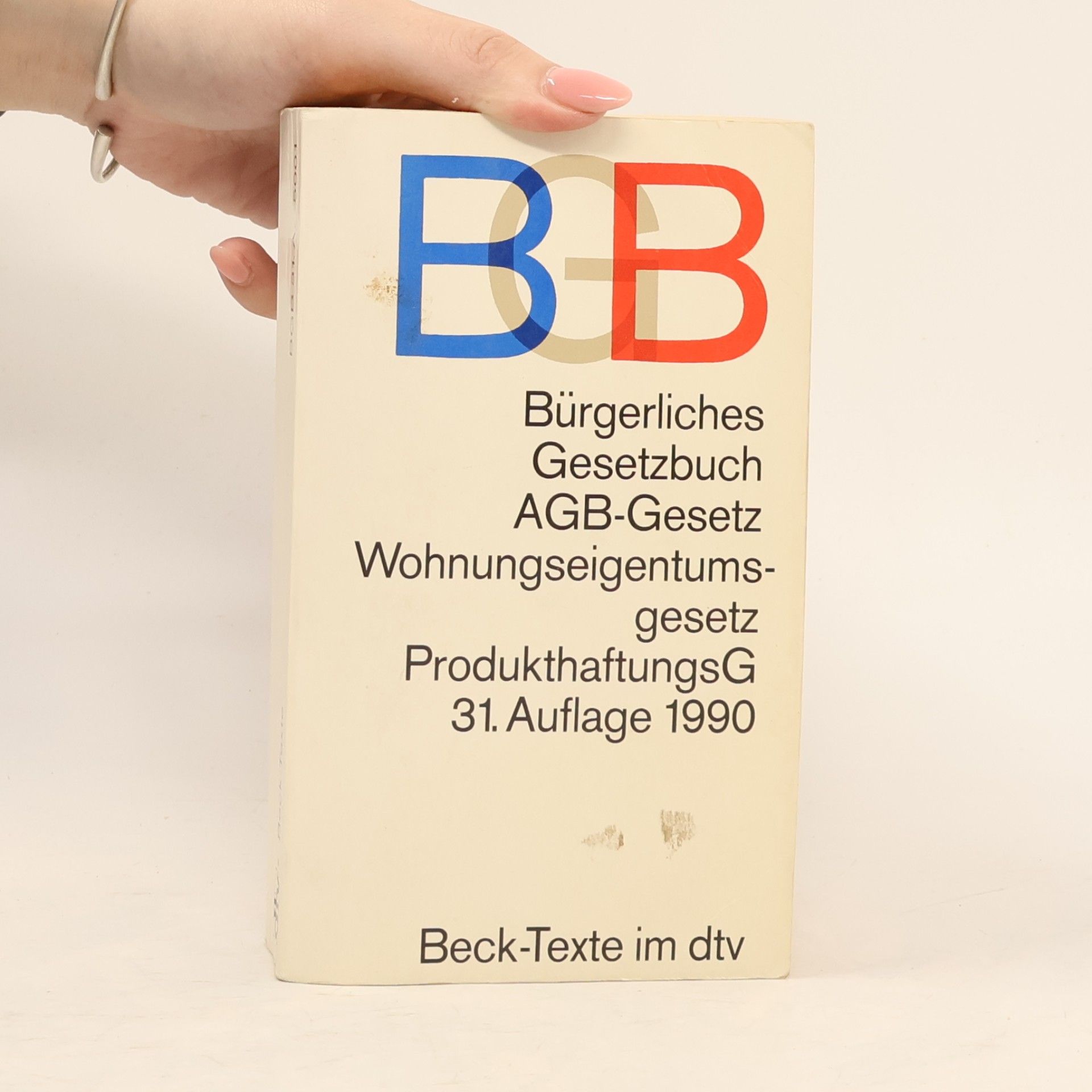 Various authors Bürgerliches Gesetzbuch 31
