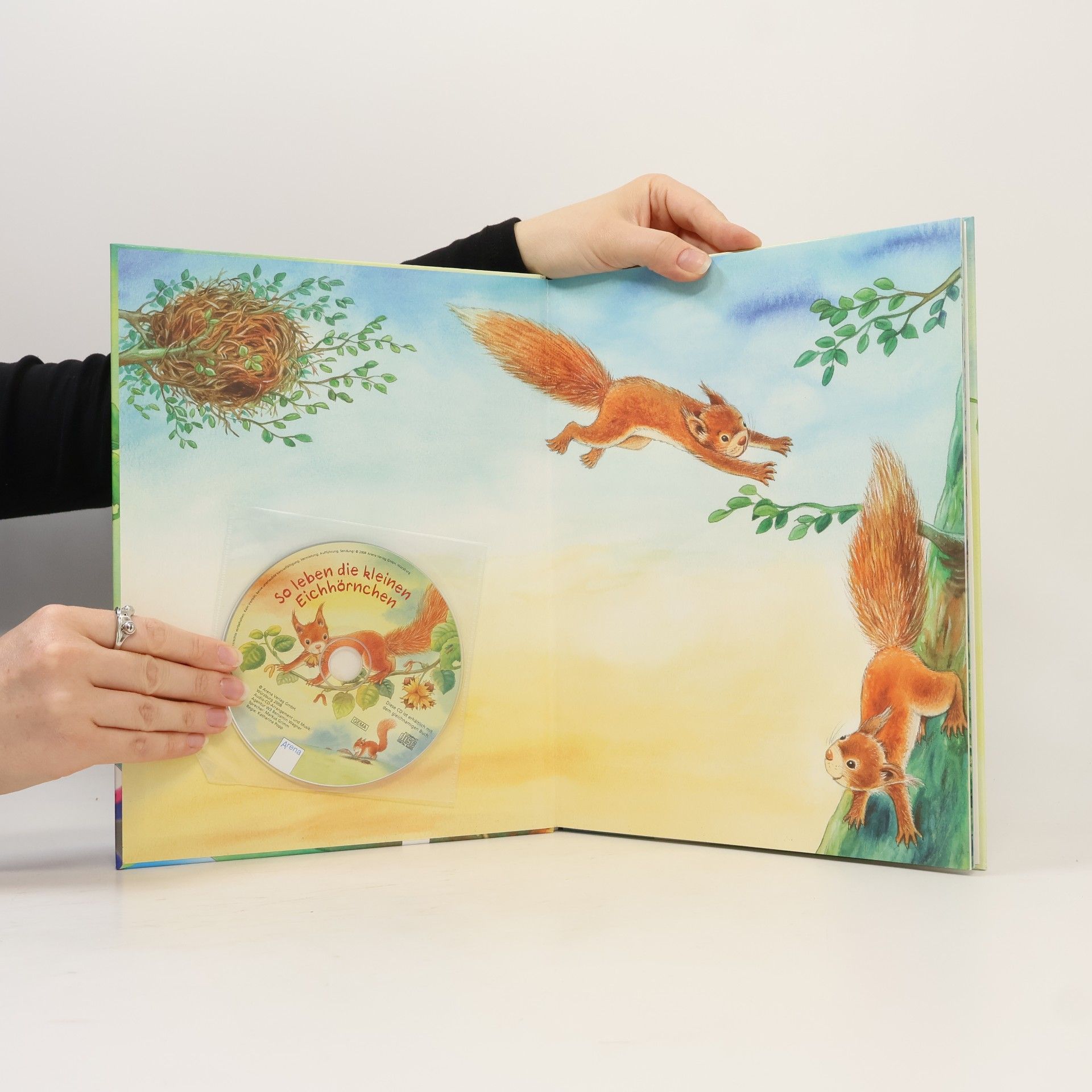 Friederun Reichenstetter So leben die kleinen Eichhörnchen, m. Audio-CD