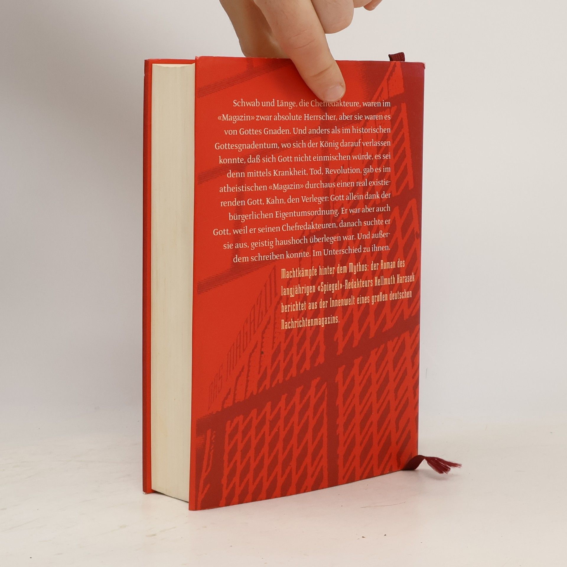 Hellmuth Karasek Das Magazin