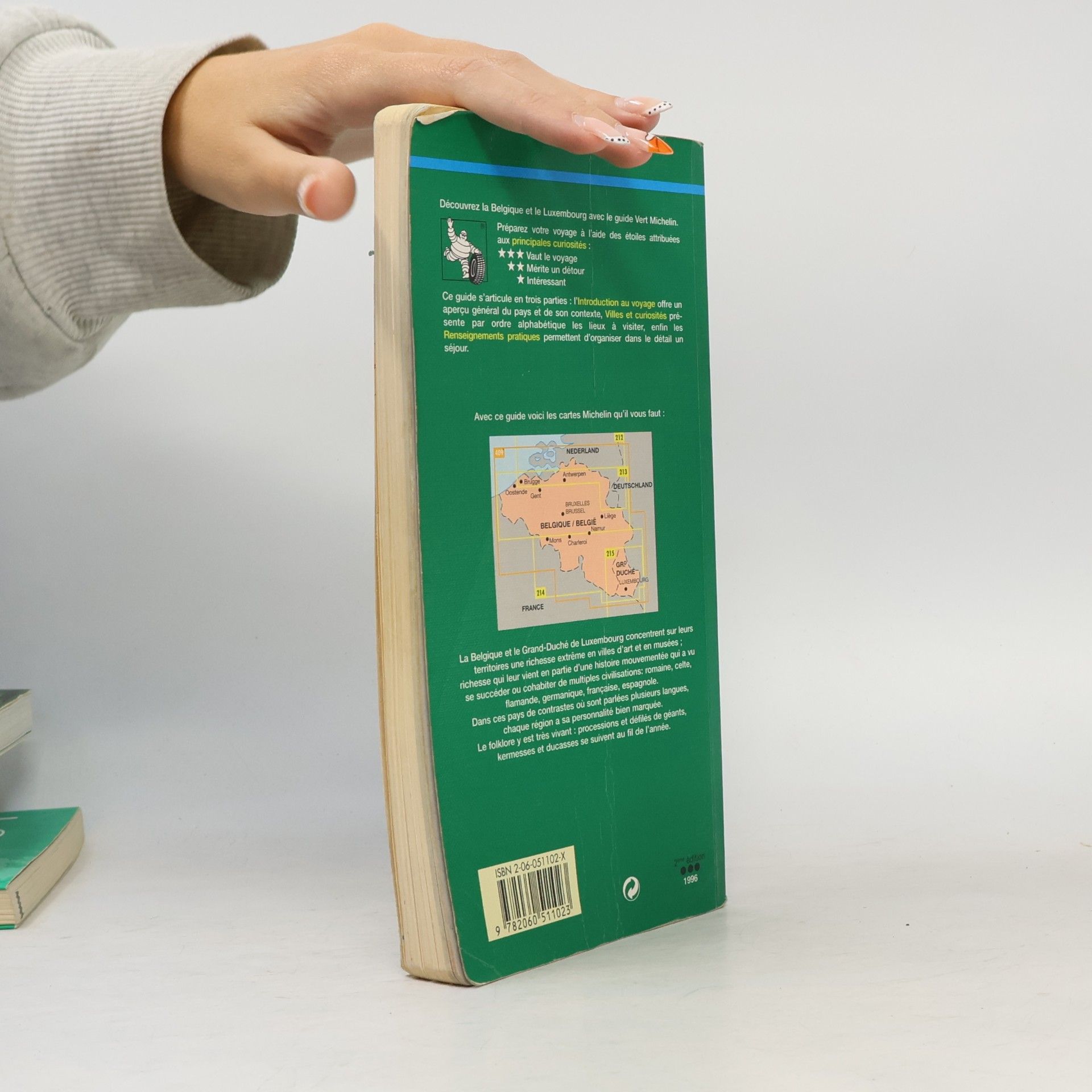 Guides Touristiques Michelin Michelin Green Guide Belgique