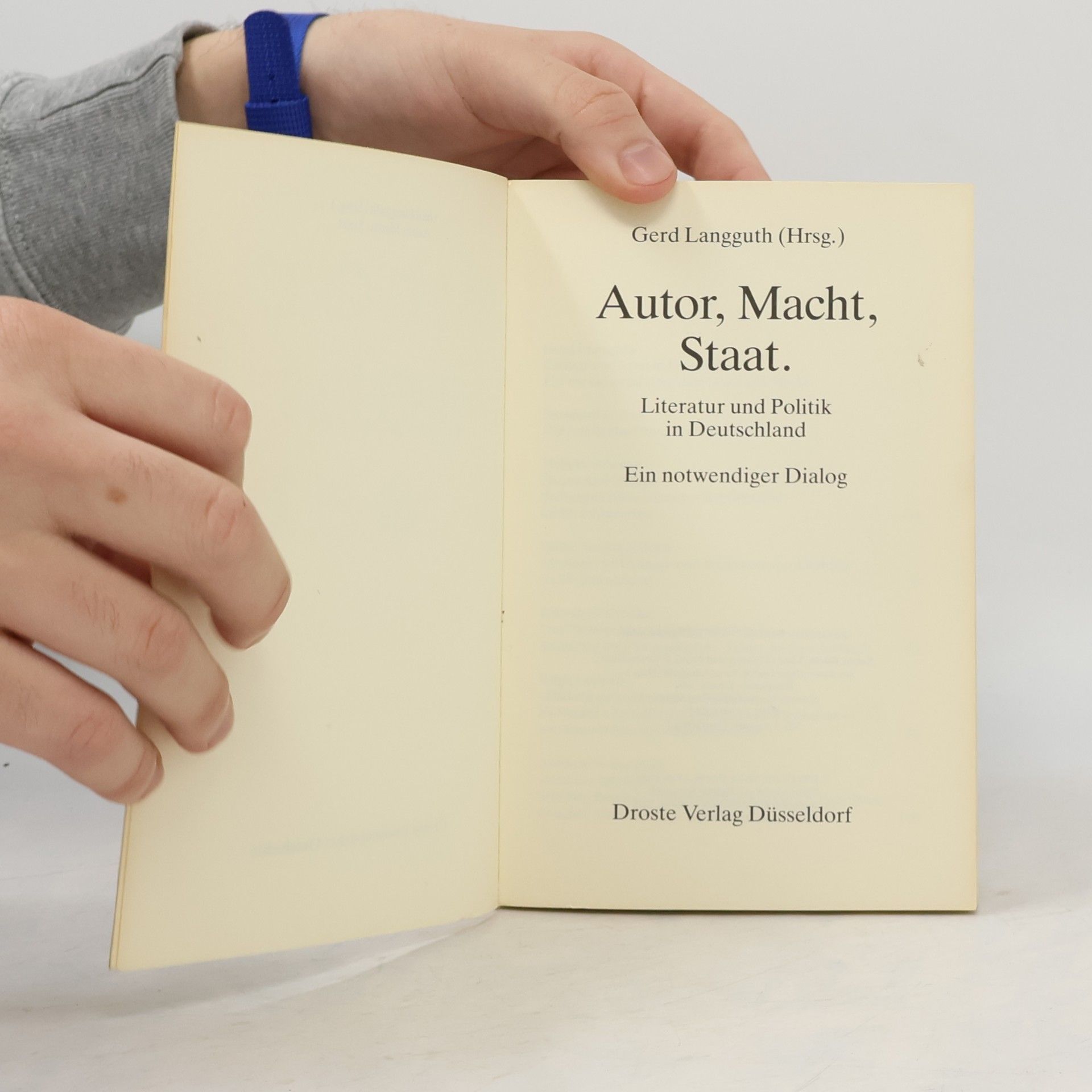 Gerd Langguth Autor, Macht, Staat.