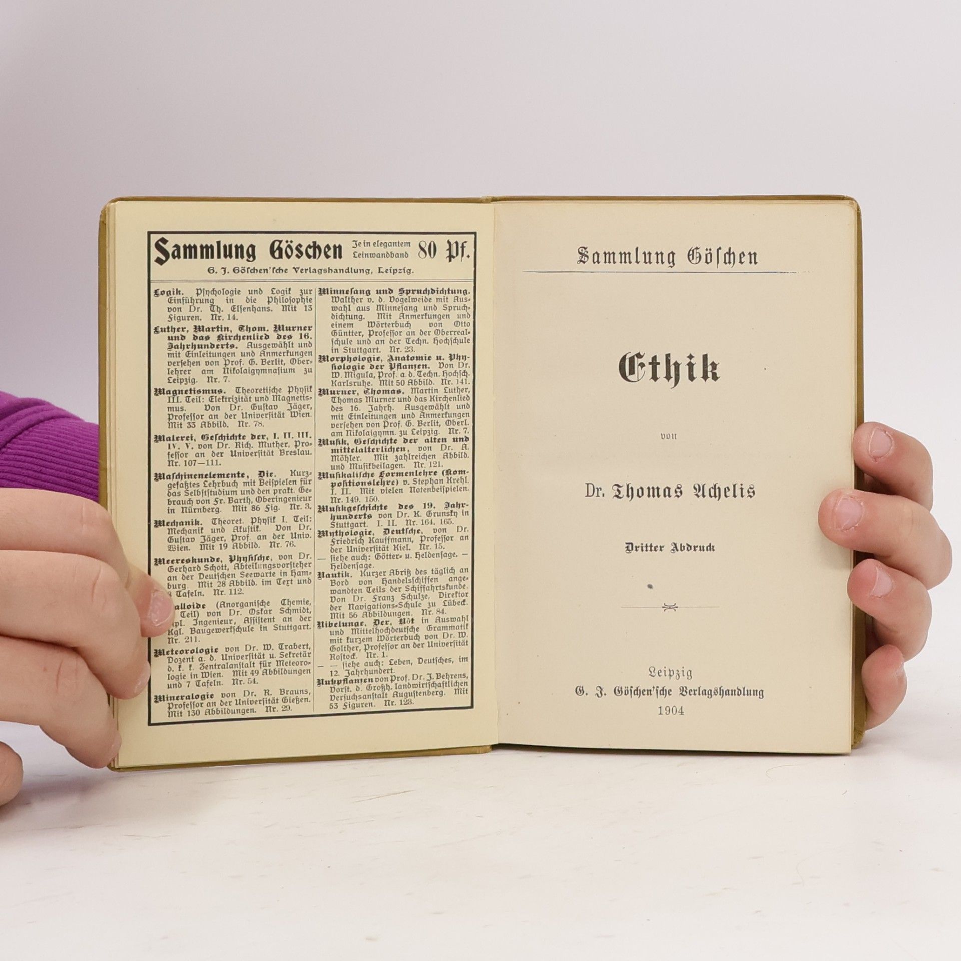 Dr. Thomas Achelis Ethik