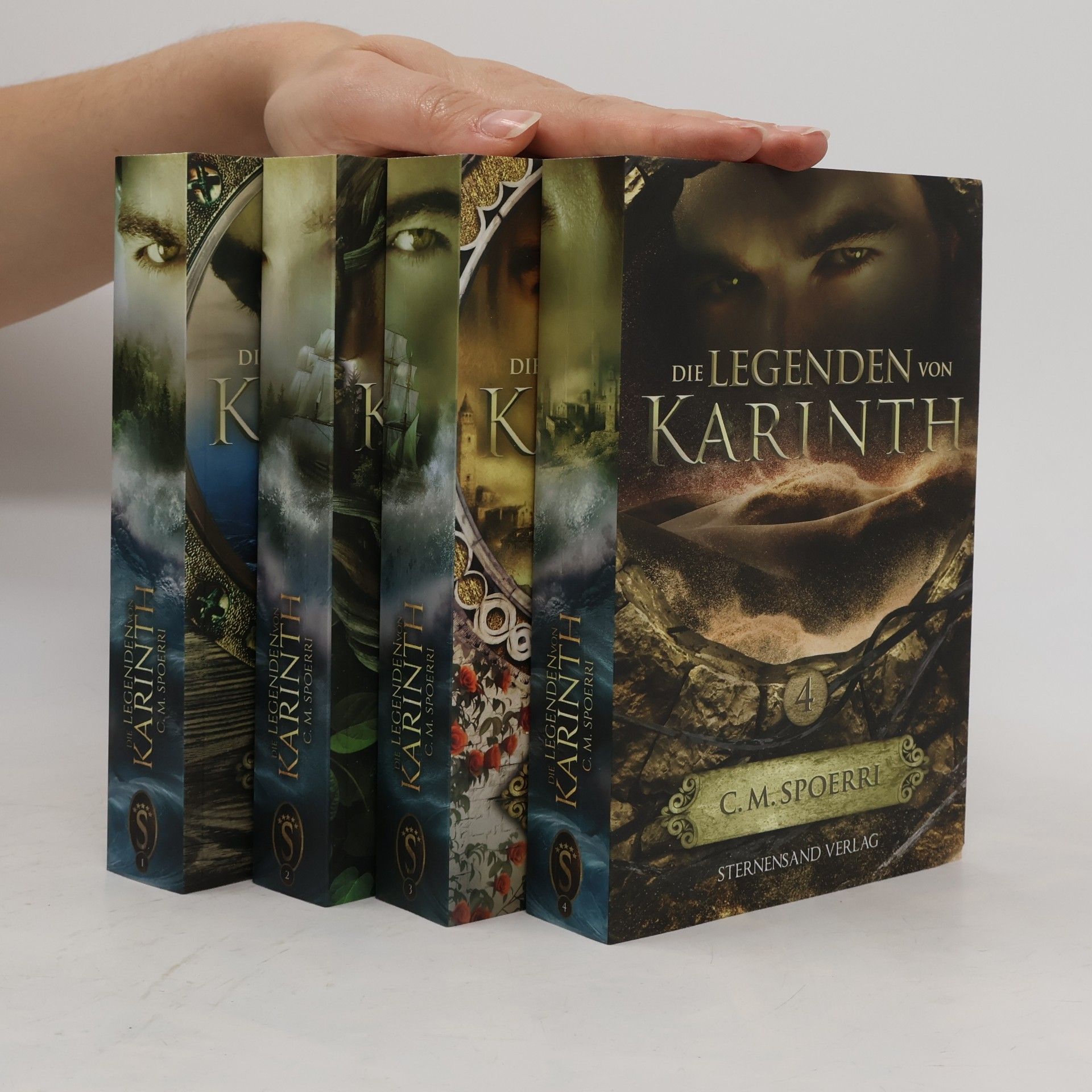 C.M. Spoerri Die Legenden von Karinth - Die komplette Reihe im Schuber