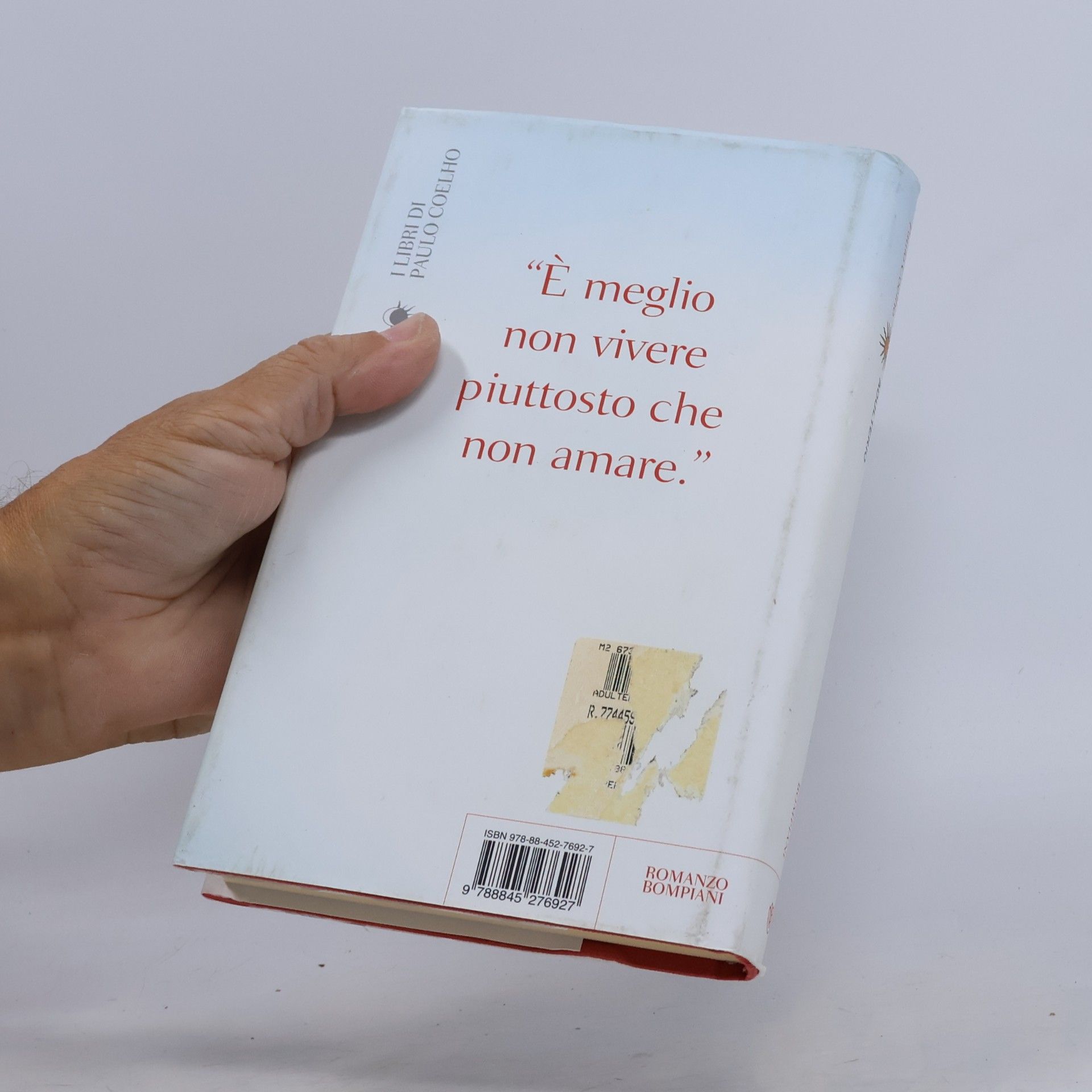 Paulo Coelho Adulterio. Untreue, italienische Ausgabe