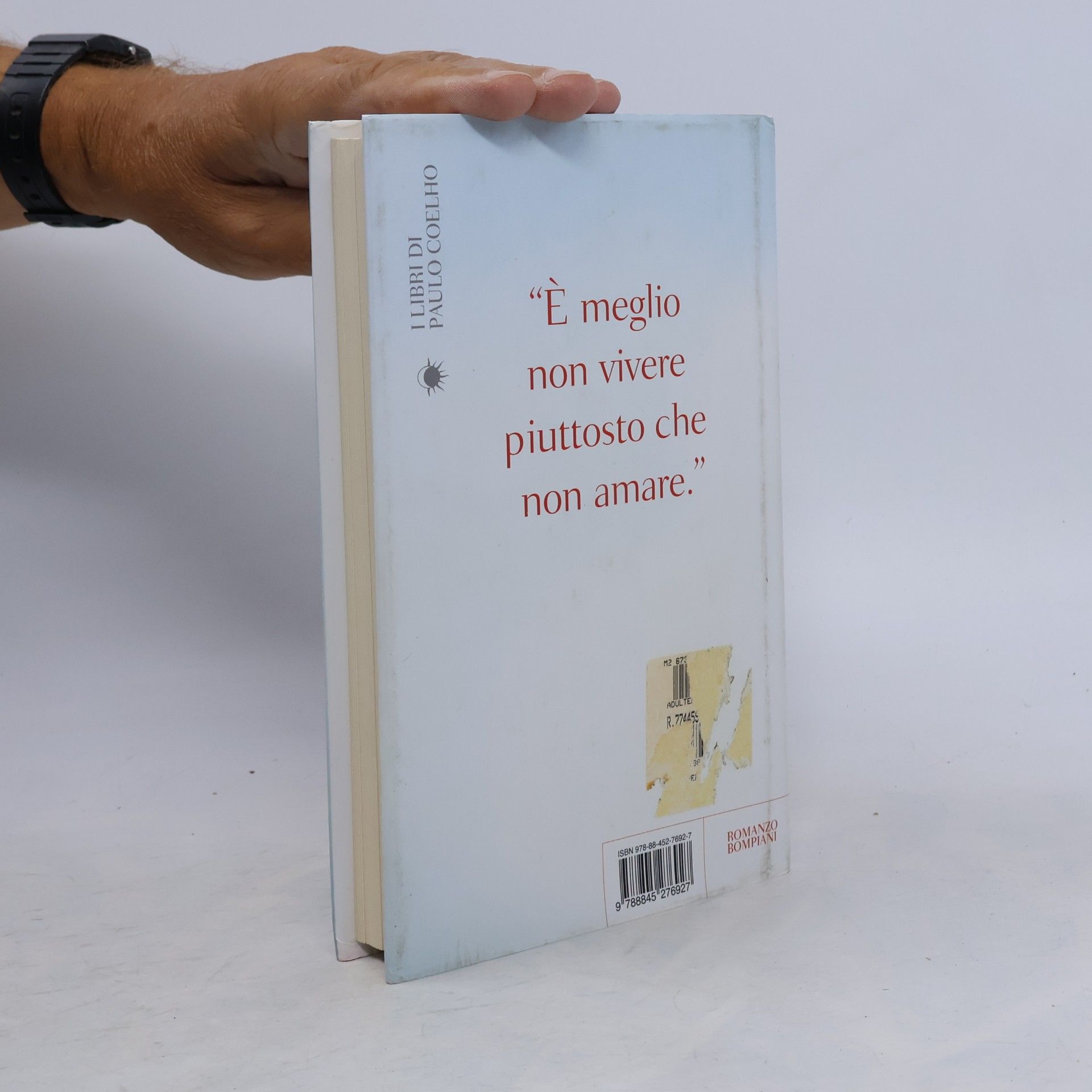 Paulo Coelho Adulterio. Untreue, italienische Ausgabe